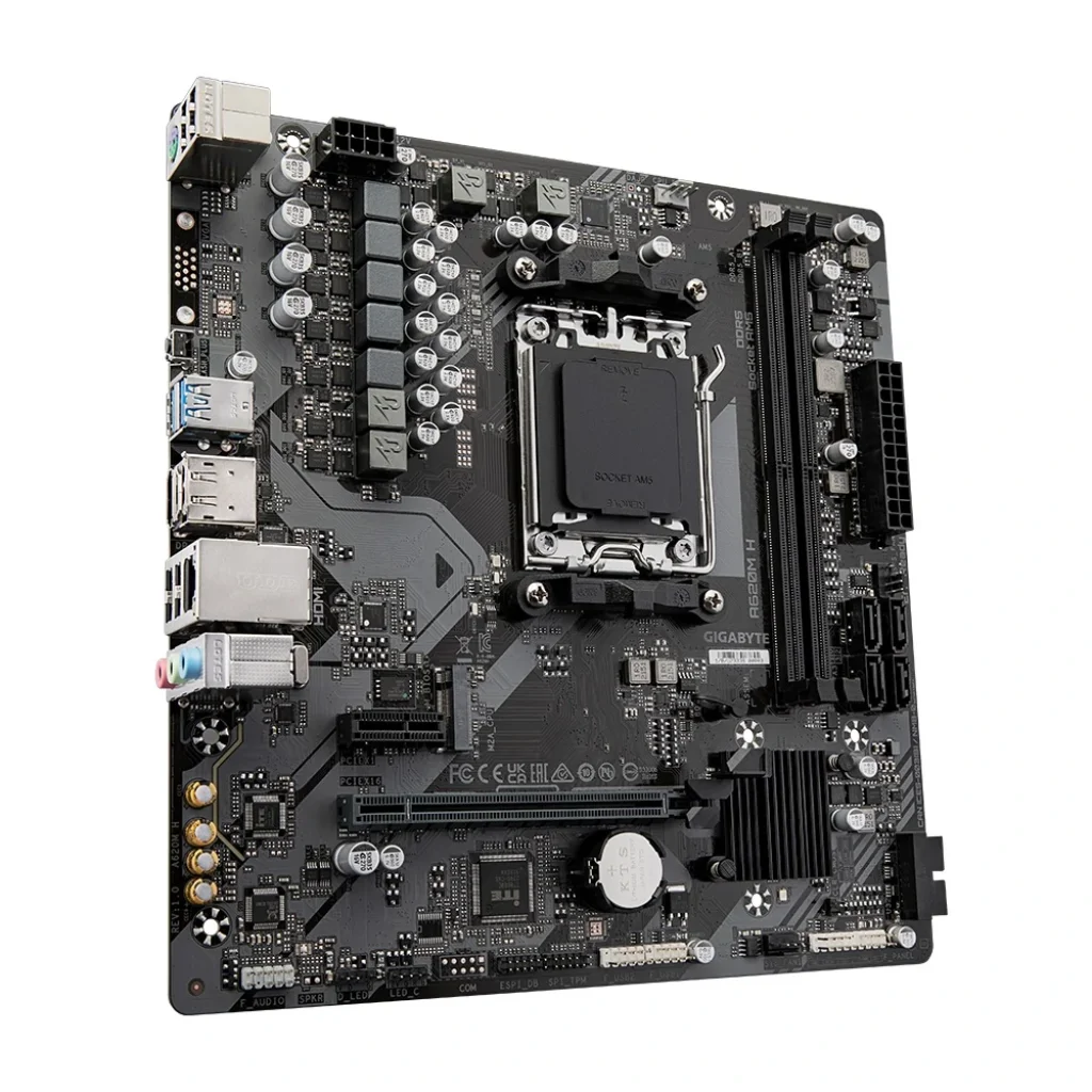 Материнська плата Gigabyte A620M H Socket AM5 UA