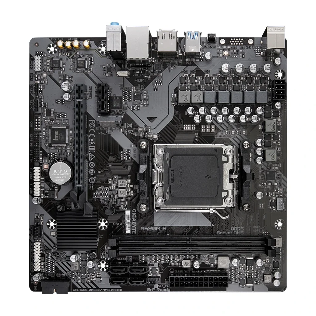 Материнська плата Gigabyte A620M H Socket AM5 UA