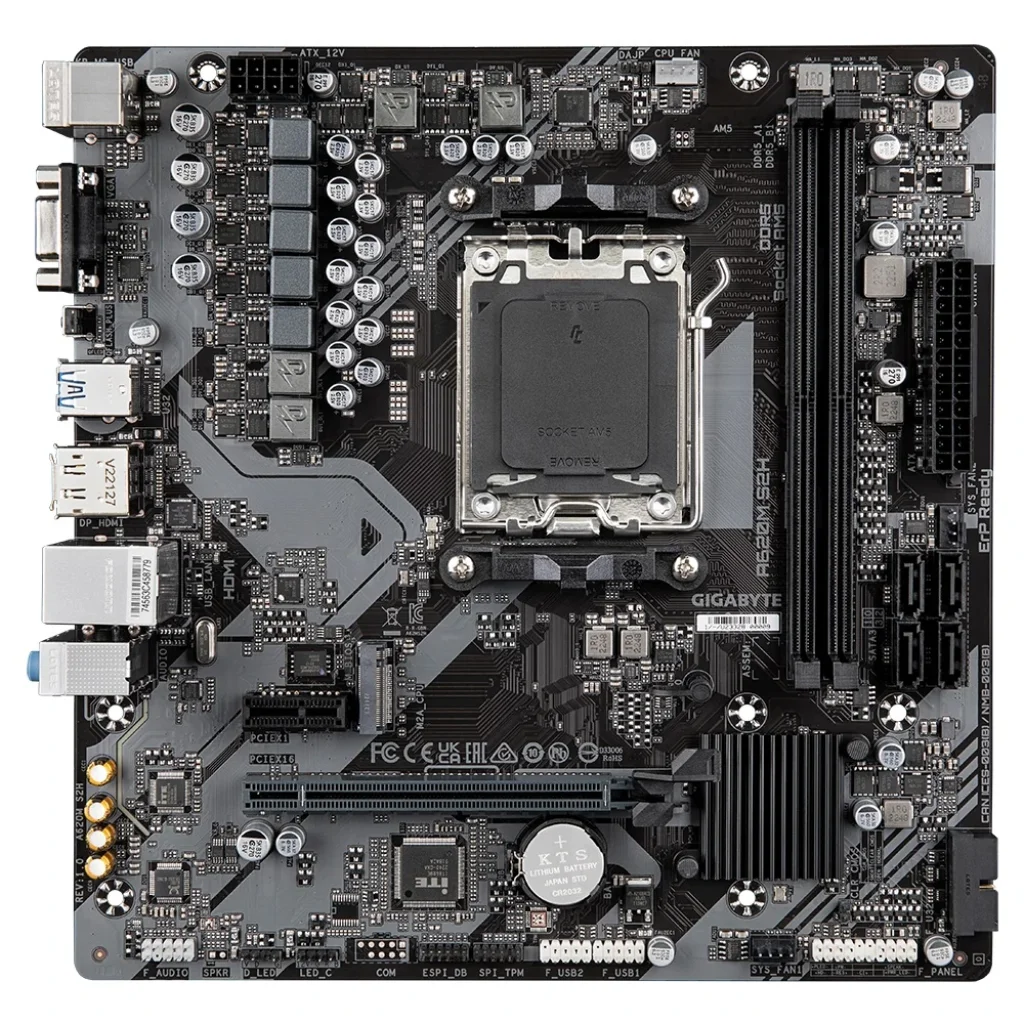 Материнская плата Gigabyte A620M S2H Socket AM5 UA