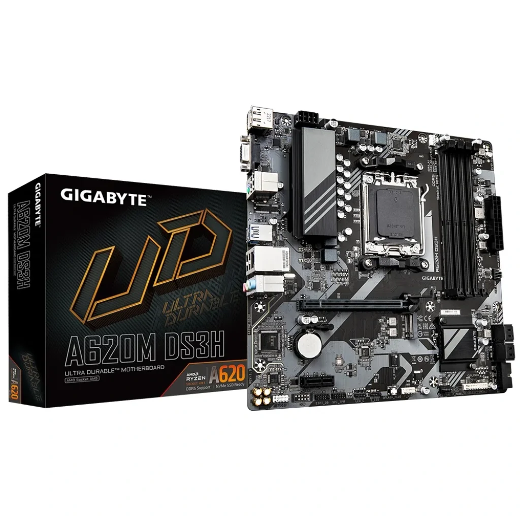Материнская плата Gigabyte A620M DS3H Socket AM5 UA