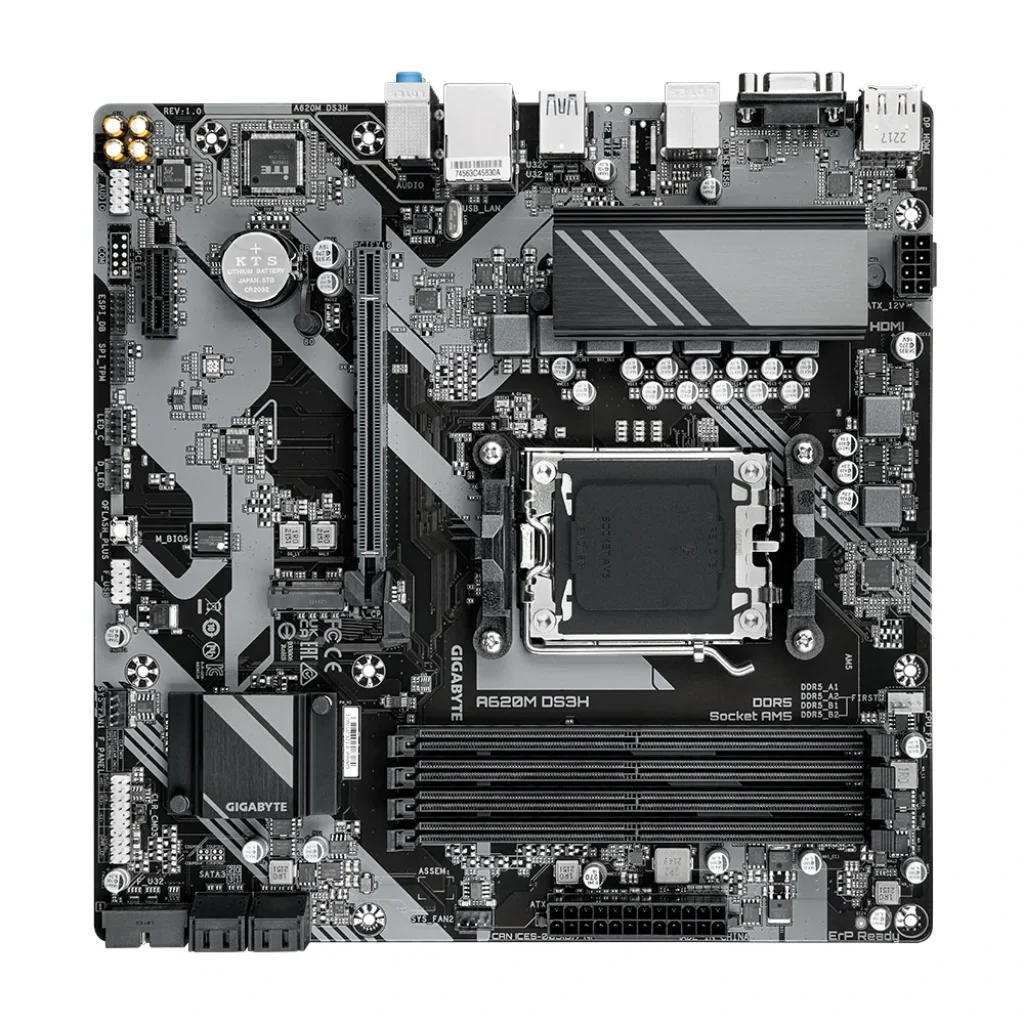 Материнская плата Gigabyte A620M DS3H Socket AM5 UA
