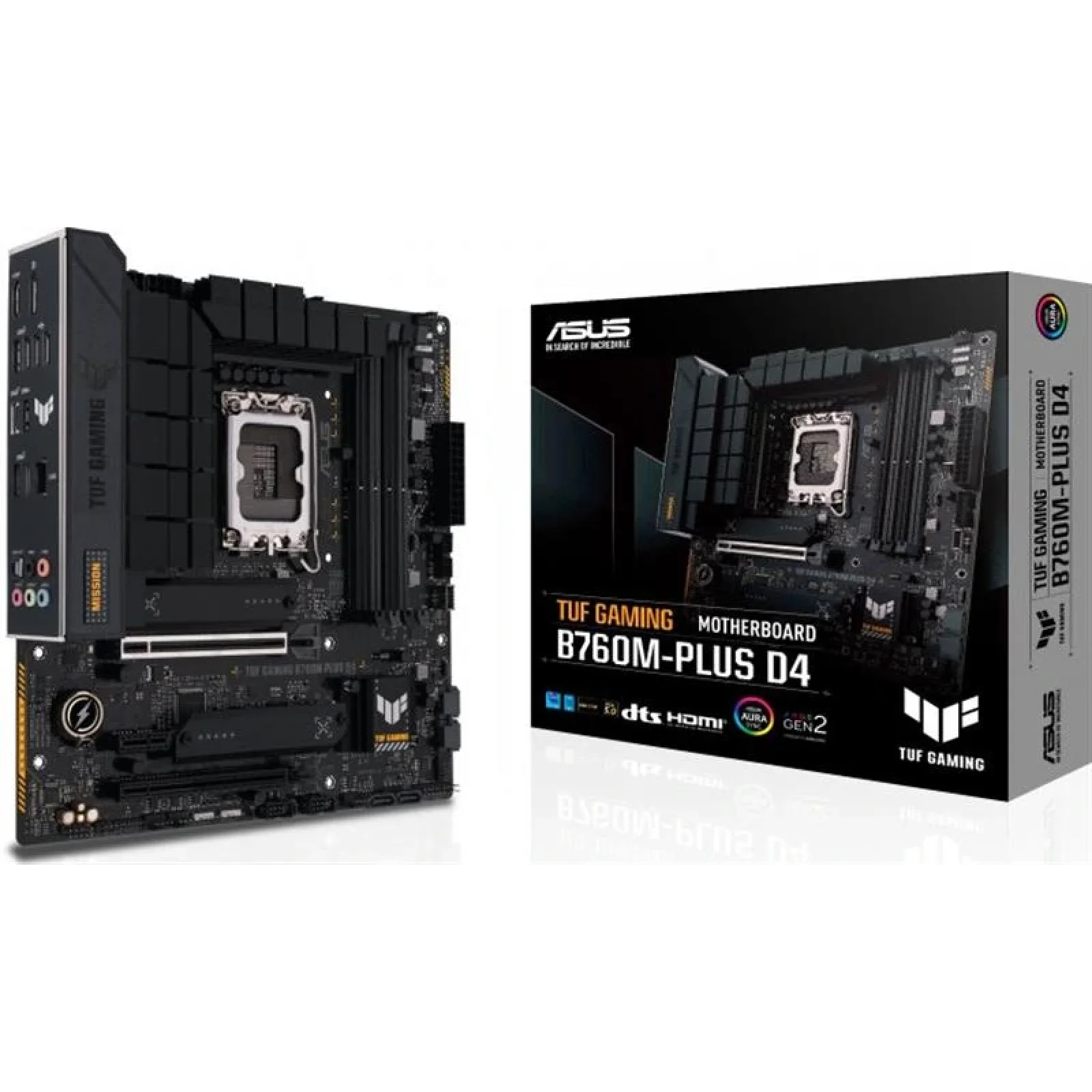 Материнська плата Asus TUF Gaming B760M-Plus D4 Socket 1700 UA