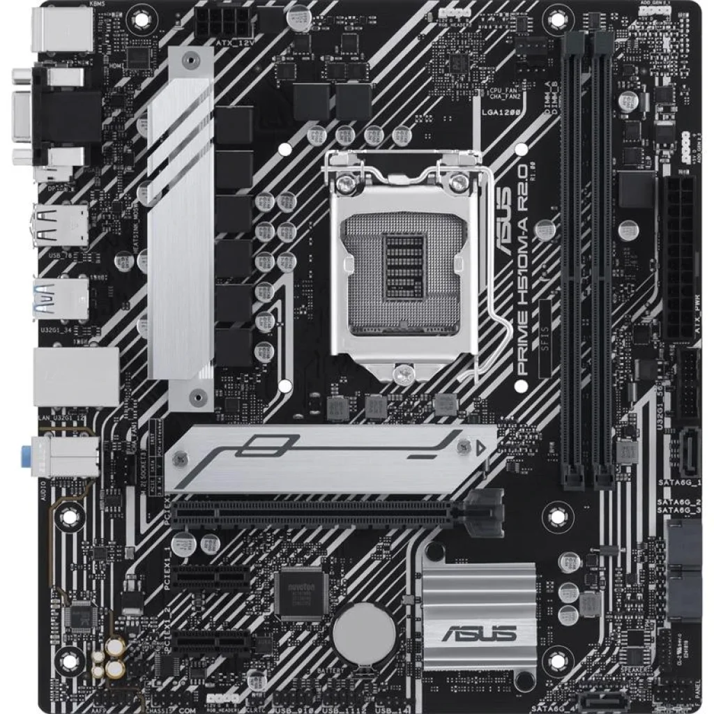 Материнская плата Asus Prime H510M-A R2.0 Socket 1200 UA