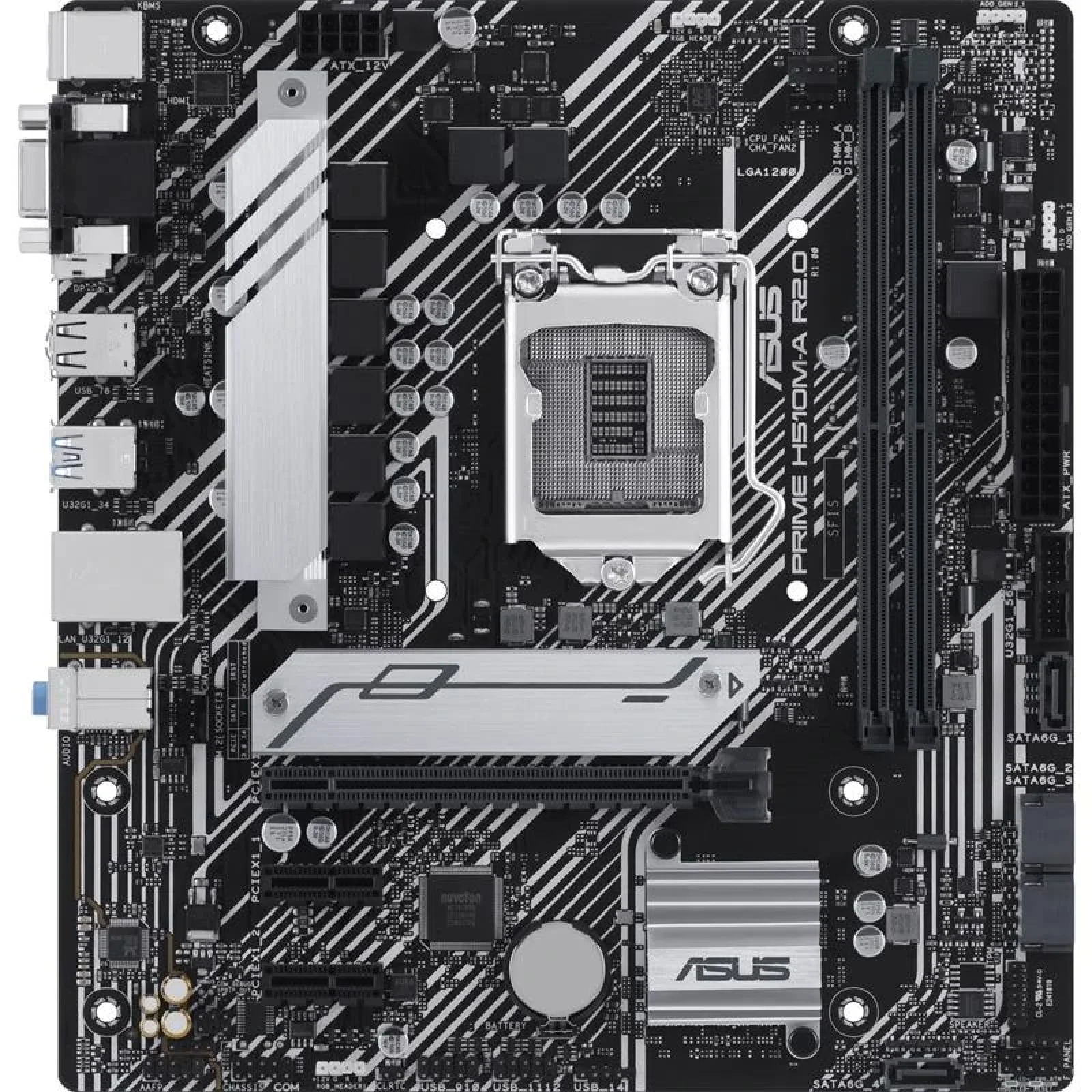Материнська плата Asus Prime H510M-A R2.0 Socket 1200 UA