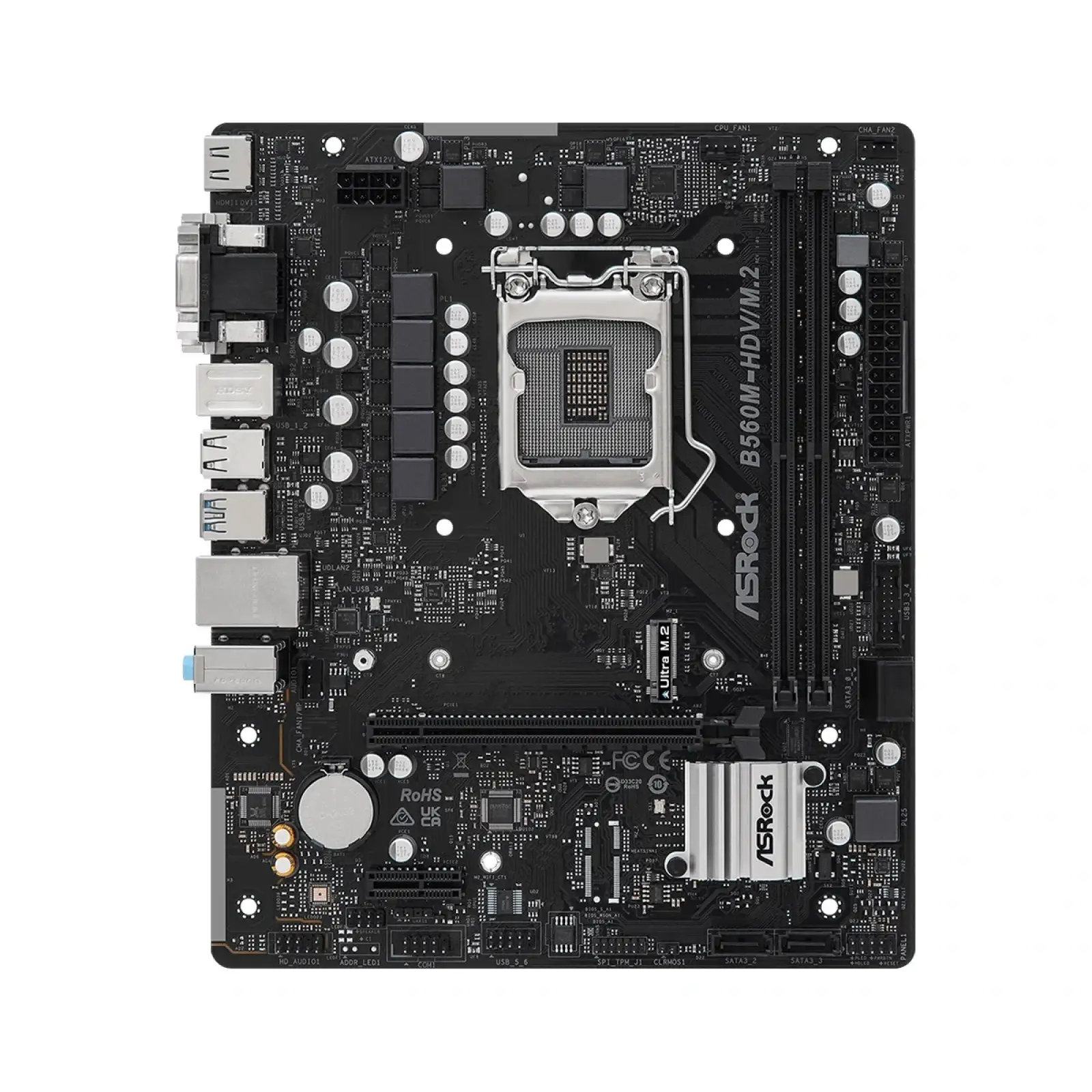 Материнская плата ASRock B560M-HDV/M.2 Socket 1200 UA