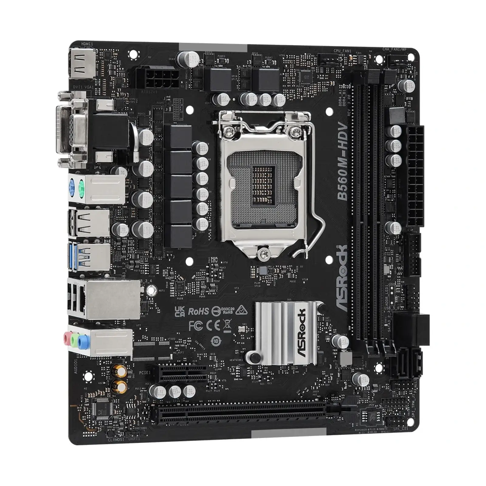 Материнська плата ASRock B560M-HDV R3.0 Socket 1200 UA
