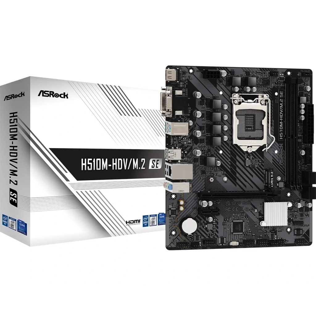 Материнская плата ASRock H510M-HDV/M.2 SE Socket 1200