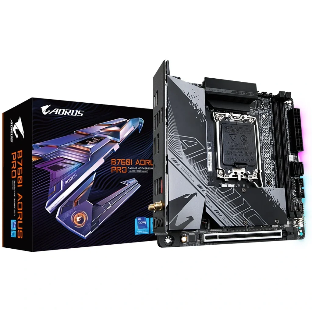 Материнська плата Gigabyte B760I Aorus Pro Socket 1700 UA