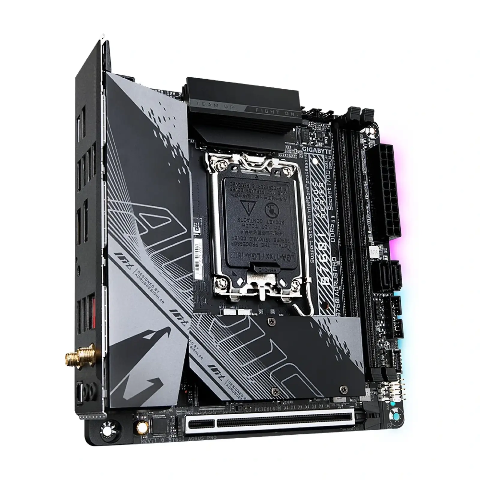 Материнская плата Gigabyte B760I Aorus Pro Socket 1700 UA