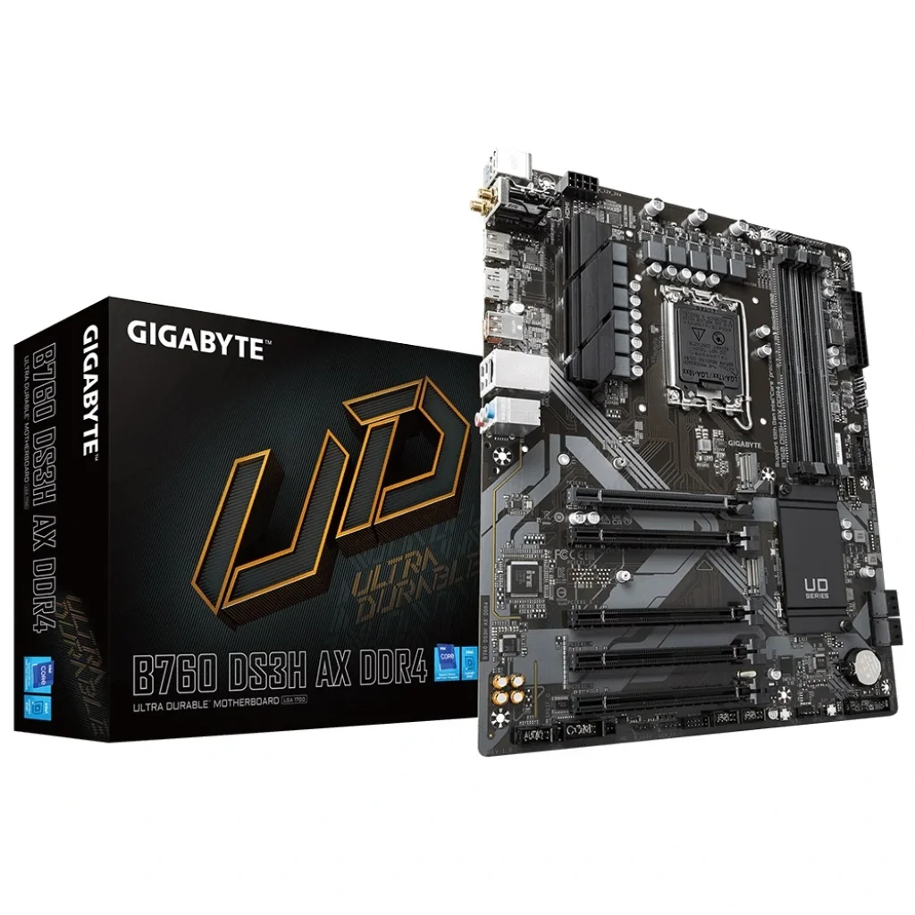 Материнська плата Gigabyte B760 DS3H AX DDR4 Socket 1700 UA