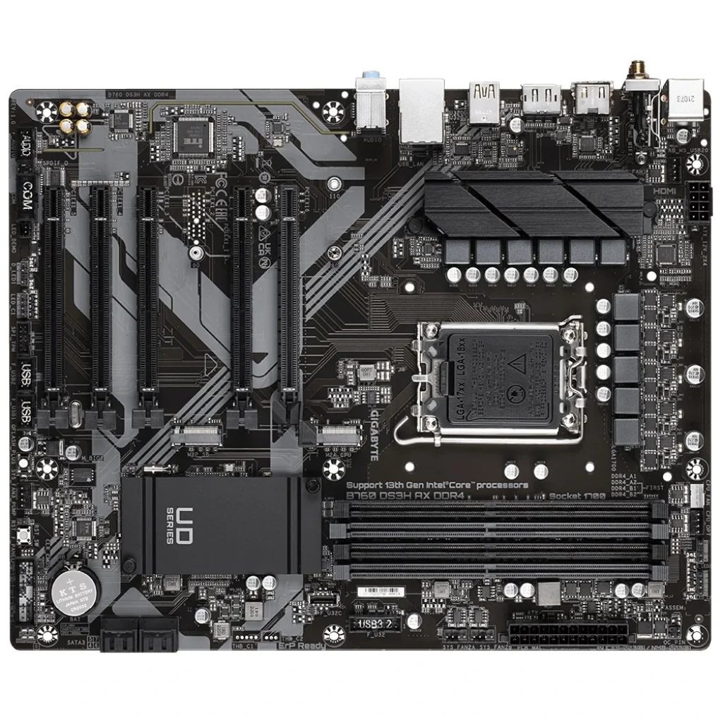 Материнська плата Gigabyte B760 DS3H AX DDR4 Socket 1700 UA