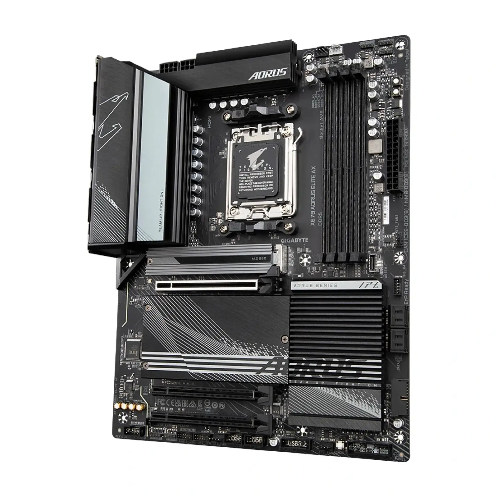 Материнська плата Gigabyte X670 Aorus Elite AX Socket AM5 UA