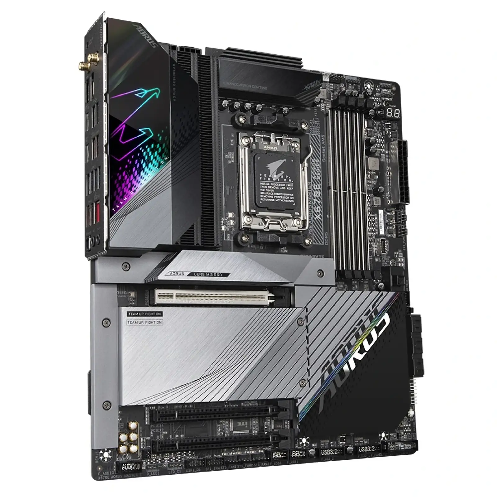 Материнська плата Gigabyte X670E Aorus Master Socket AM5 UA