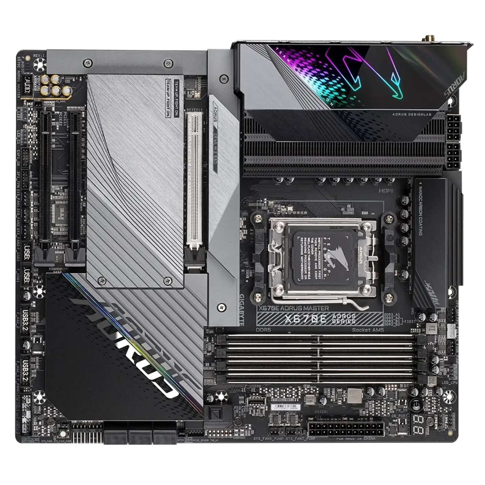 Материнська плата Gigabyte X670E Aorus Master Socket AM5 UA