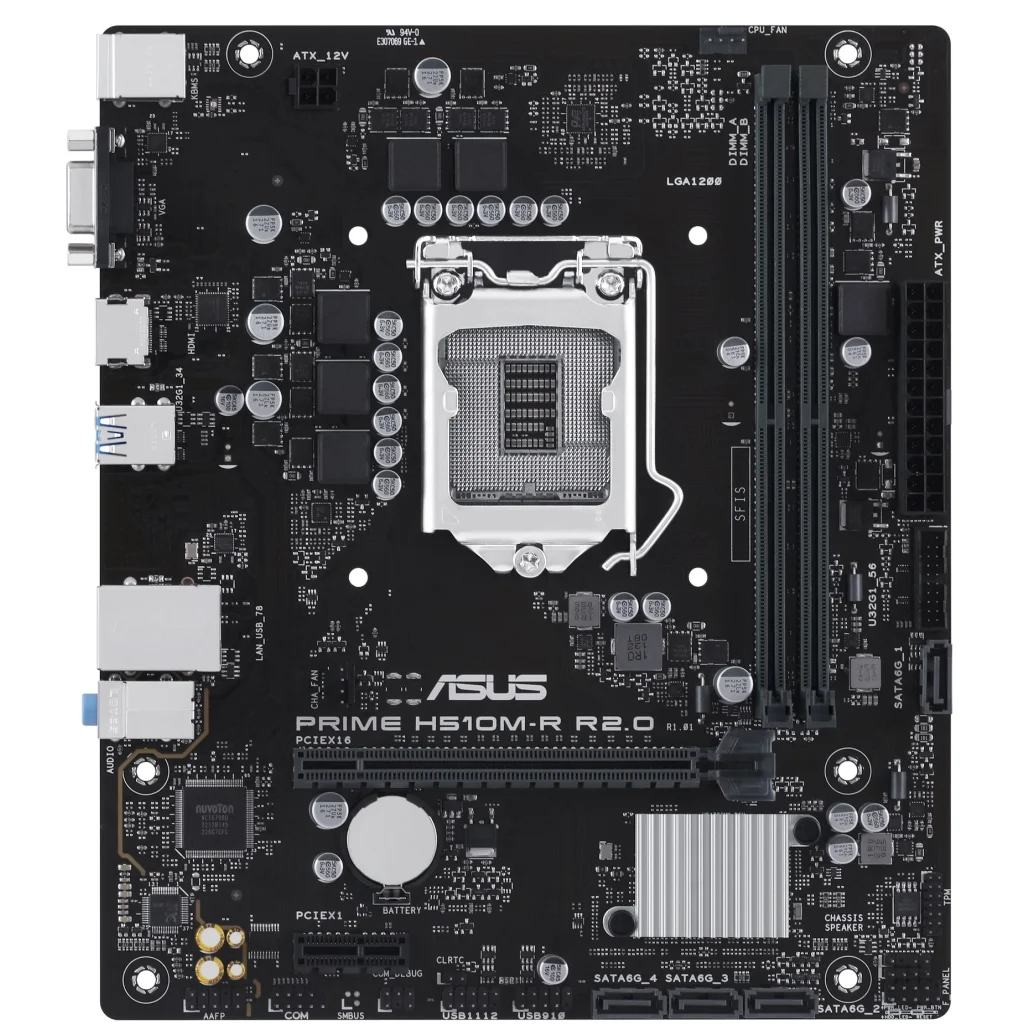 Материнская плата Asus Prime H510M-R R2.0-SI Socket 1200 UA