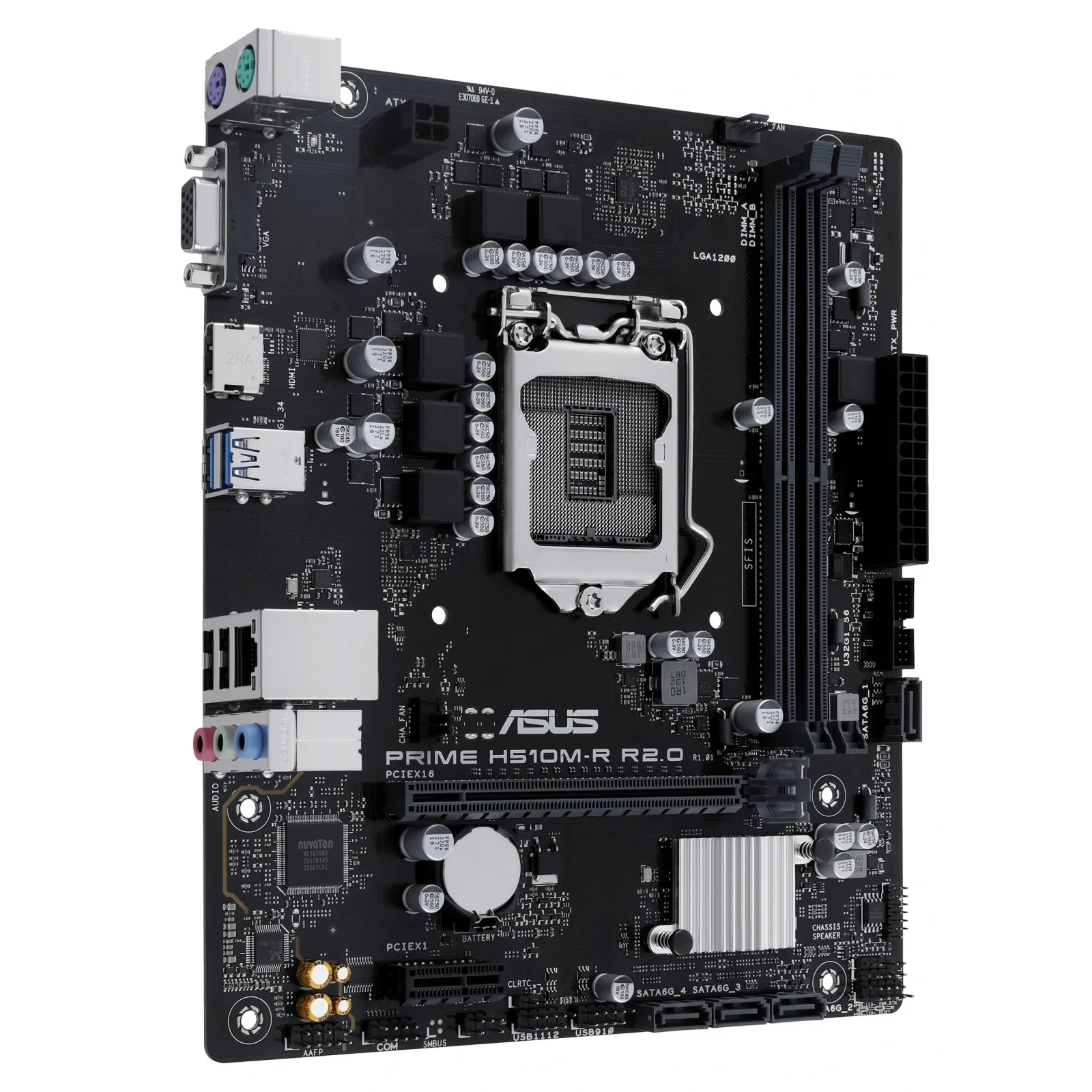 Материнська плата Asus Prime H510M-R R2.0-SI Socket 1200 UA