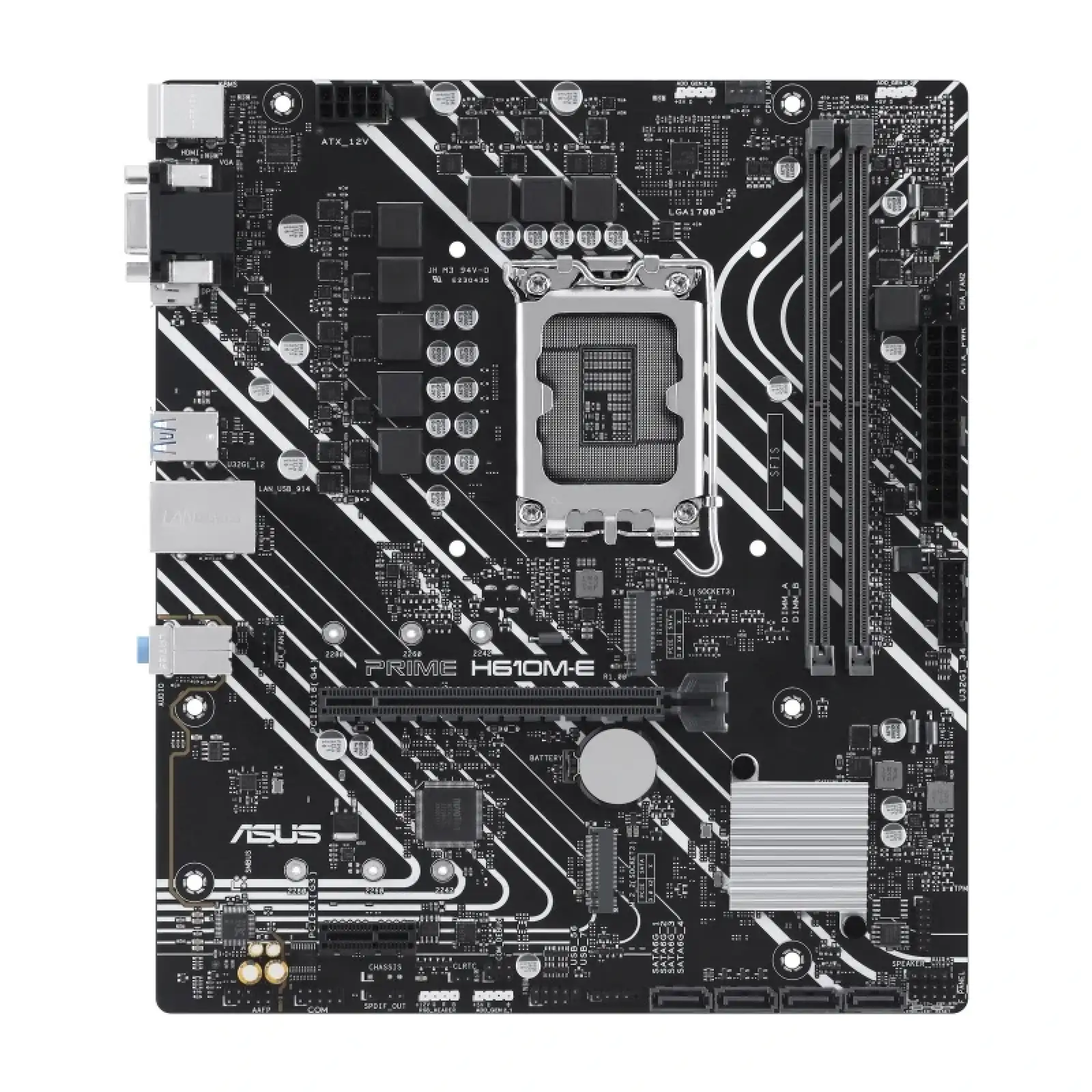 Материнська плата Asus Prime H610M-E-CSM Socket 1700 UA