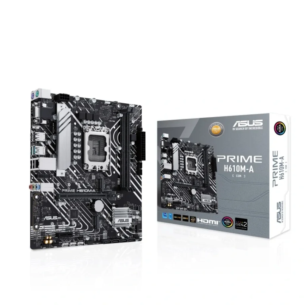 Материнська плата Asus Prime H610M-A-CSM Socket 1700 UA