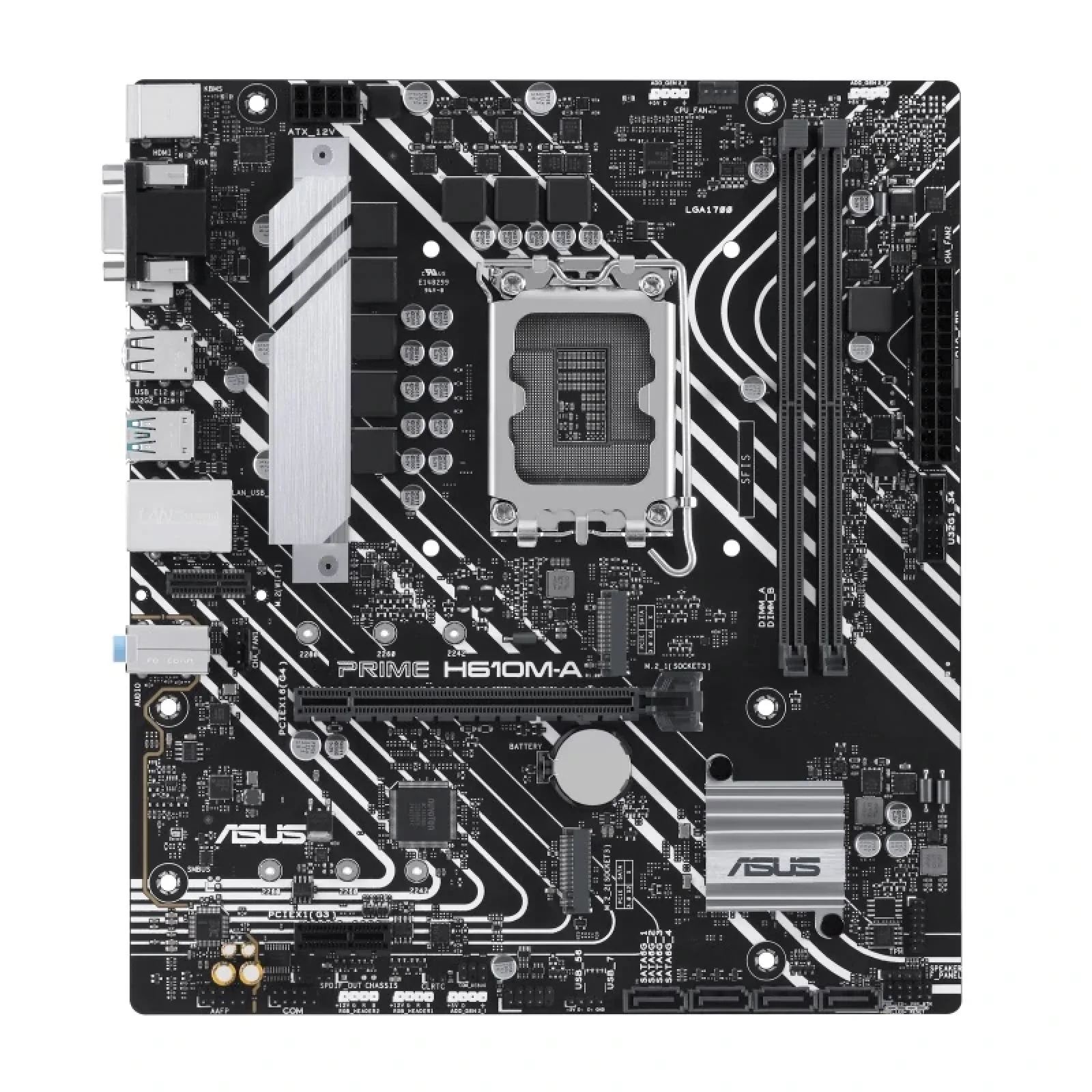 Материнська плата Asus Prime H610M-A-CSM Socket 1700 UA