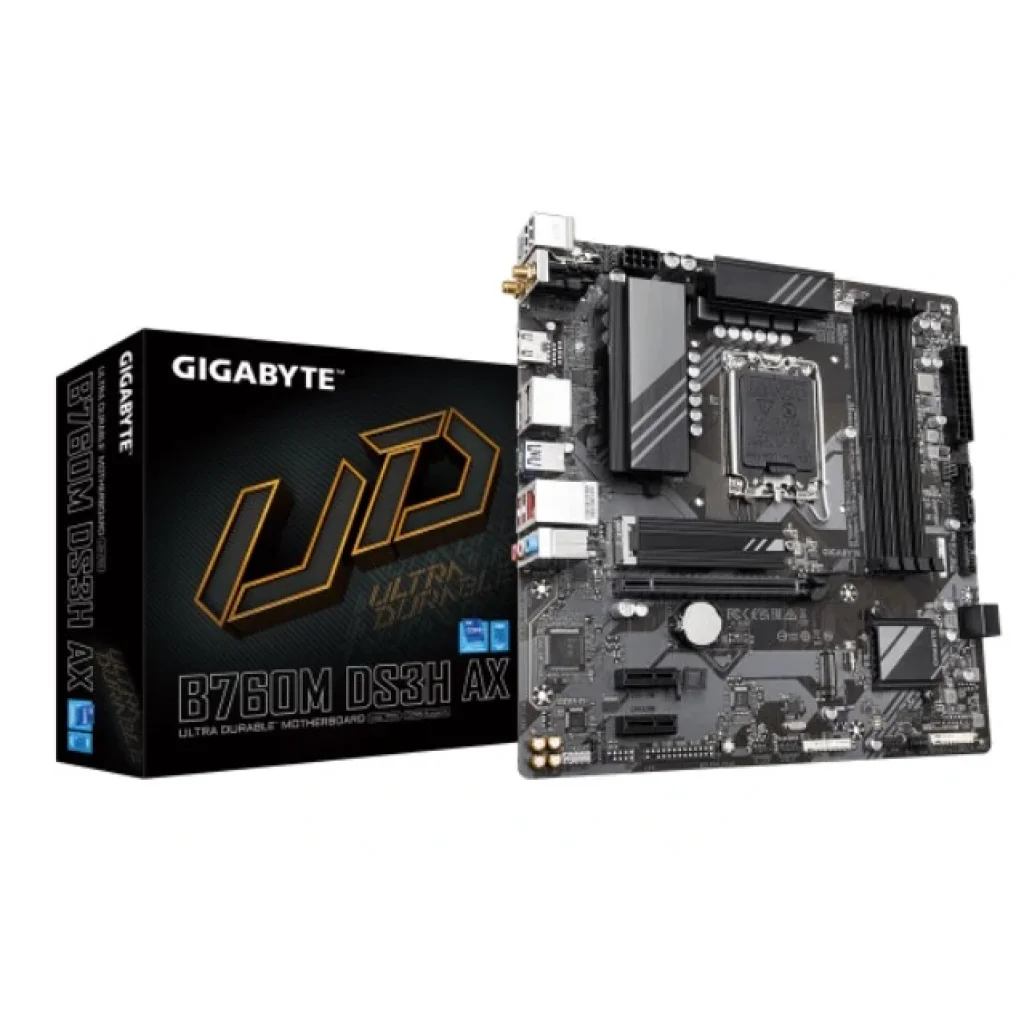 Материнская плата Gigabyte B760M DS3H AX Socket 1700 UA