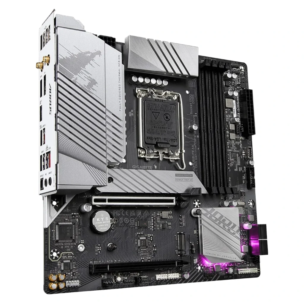 Материнська плата Gigabyte B760M Aorus Elite AX Socket 1700 UA