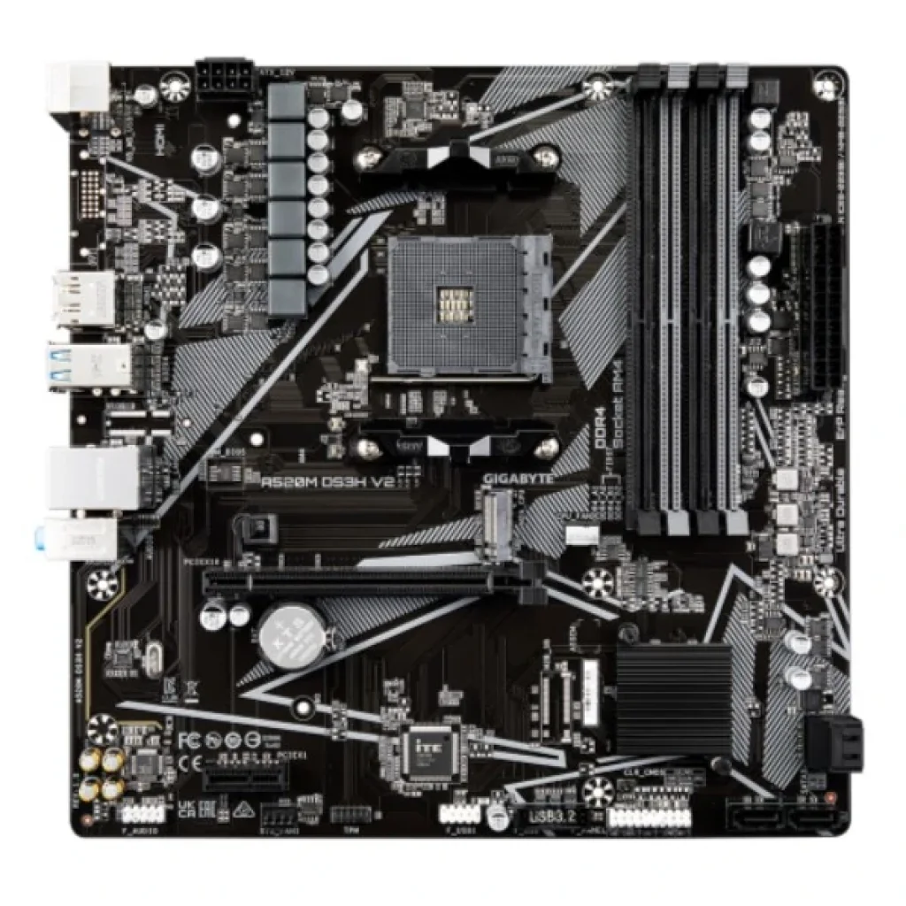 Материнская плата Gigabyte A520M DS3H V2 Socket AM4 UA