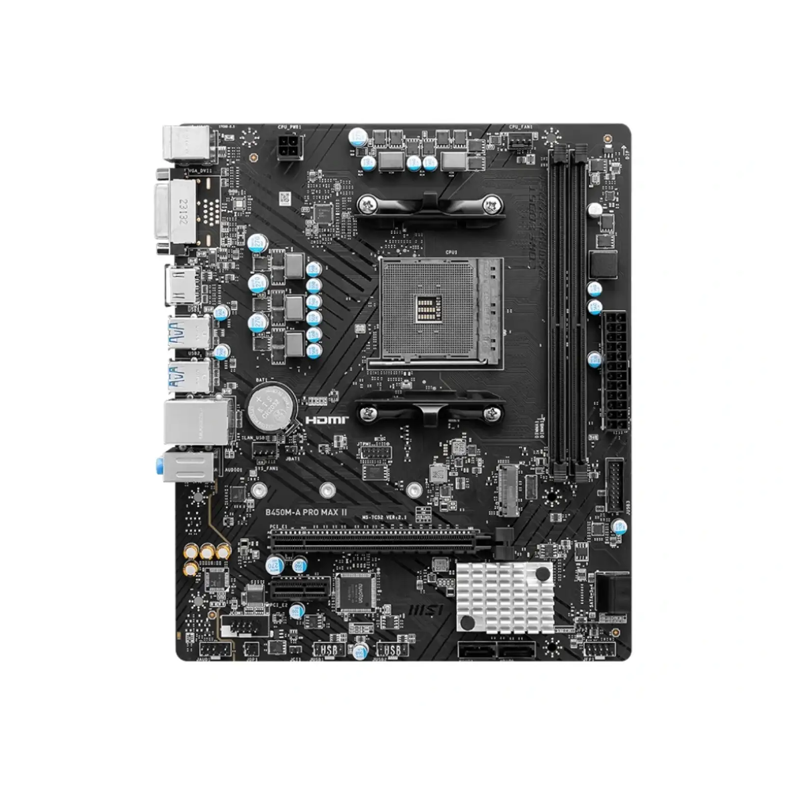 Материнська плата MSI B450M-A Pro Max II Socket AM4 UA