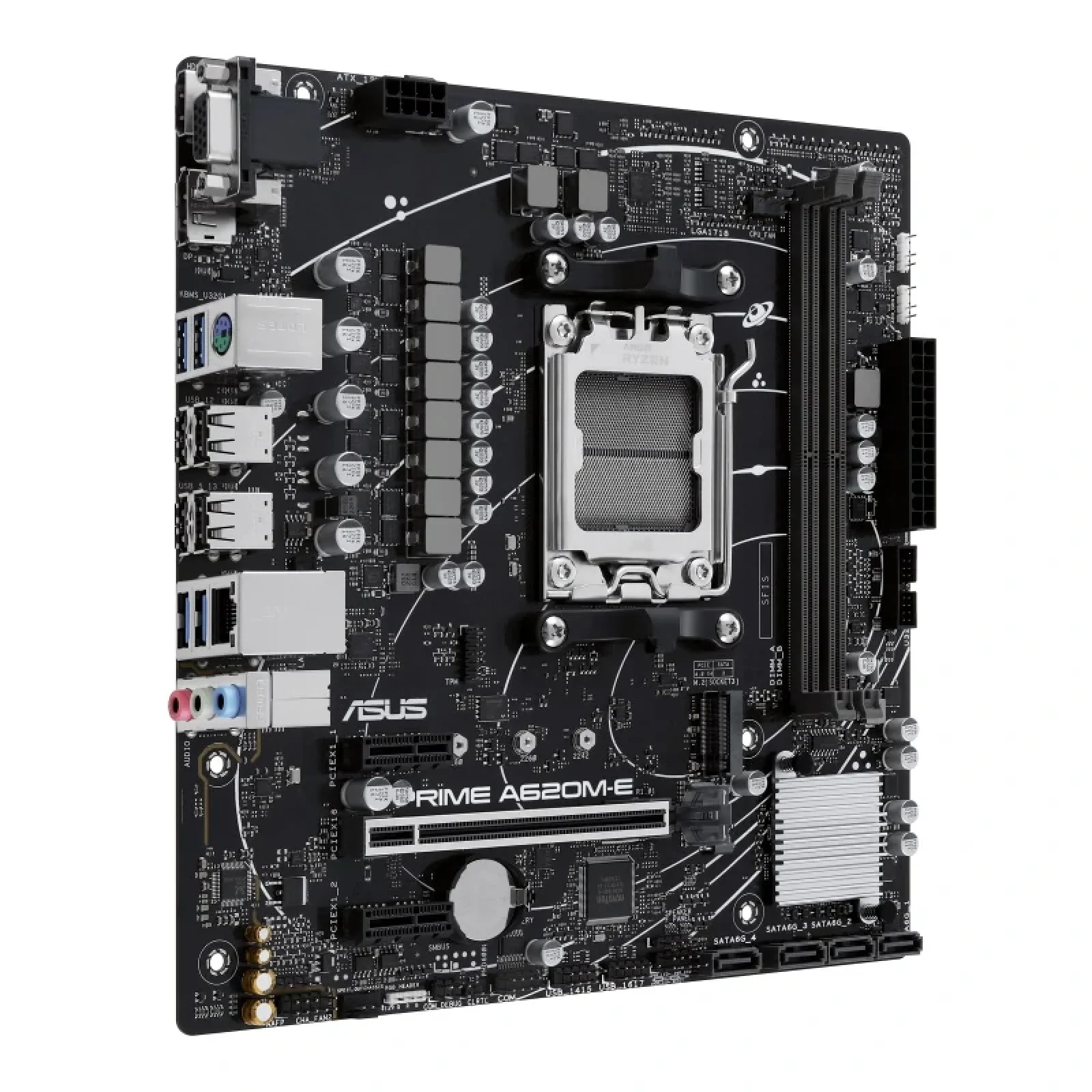 Материнская плата Asus Prime A620M-E-CSM Socket AM5 UA