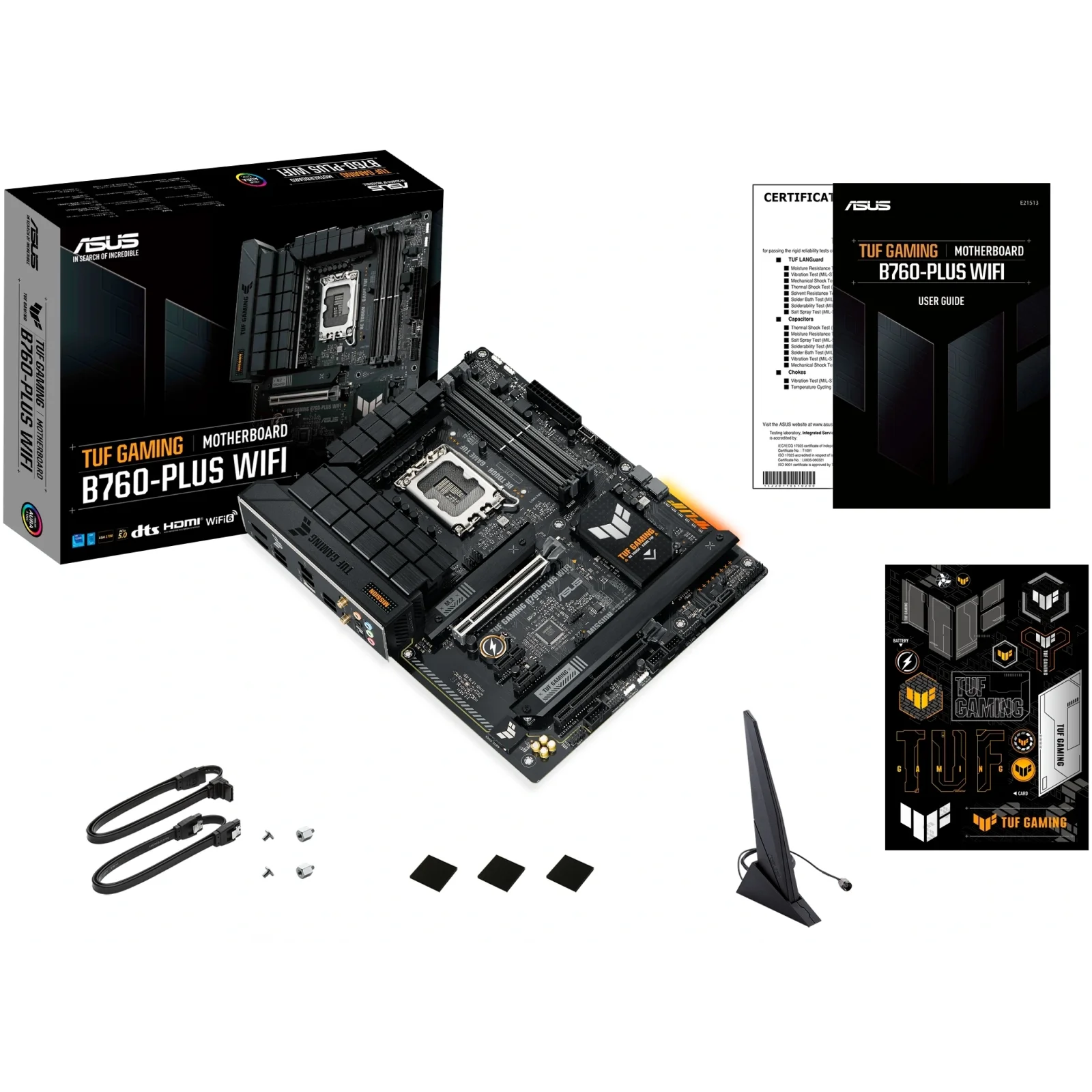 Материнська плата Asus TUF Gaming B760-Plus WiFi Socket 1700 UA