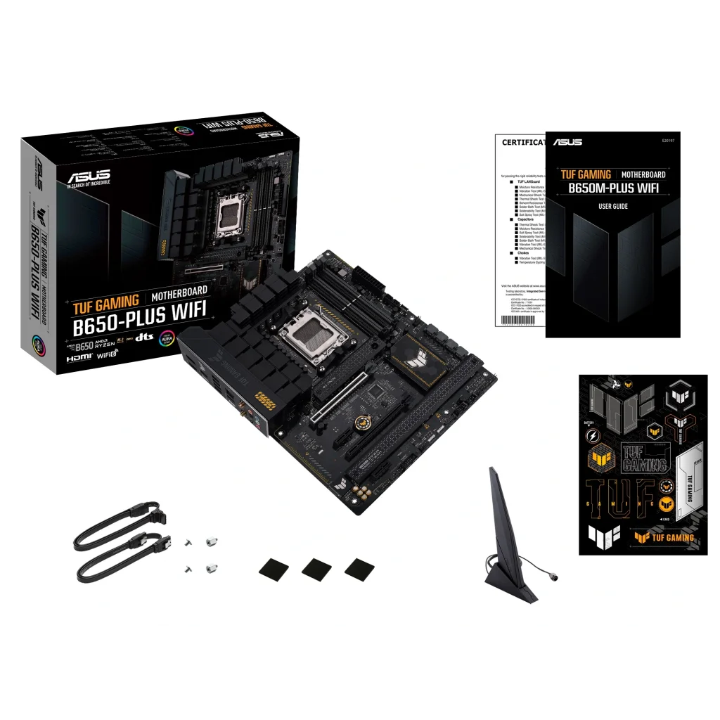 Материнська плата Asus TUF Gaming B650-Plus WIFI Socket AM5 UA