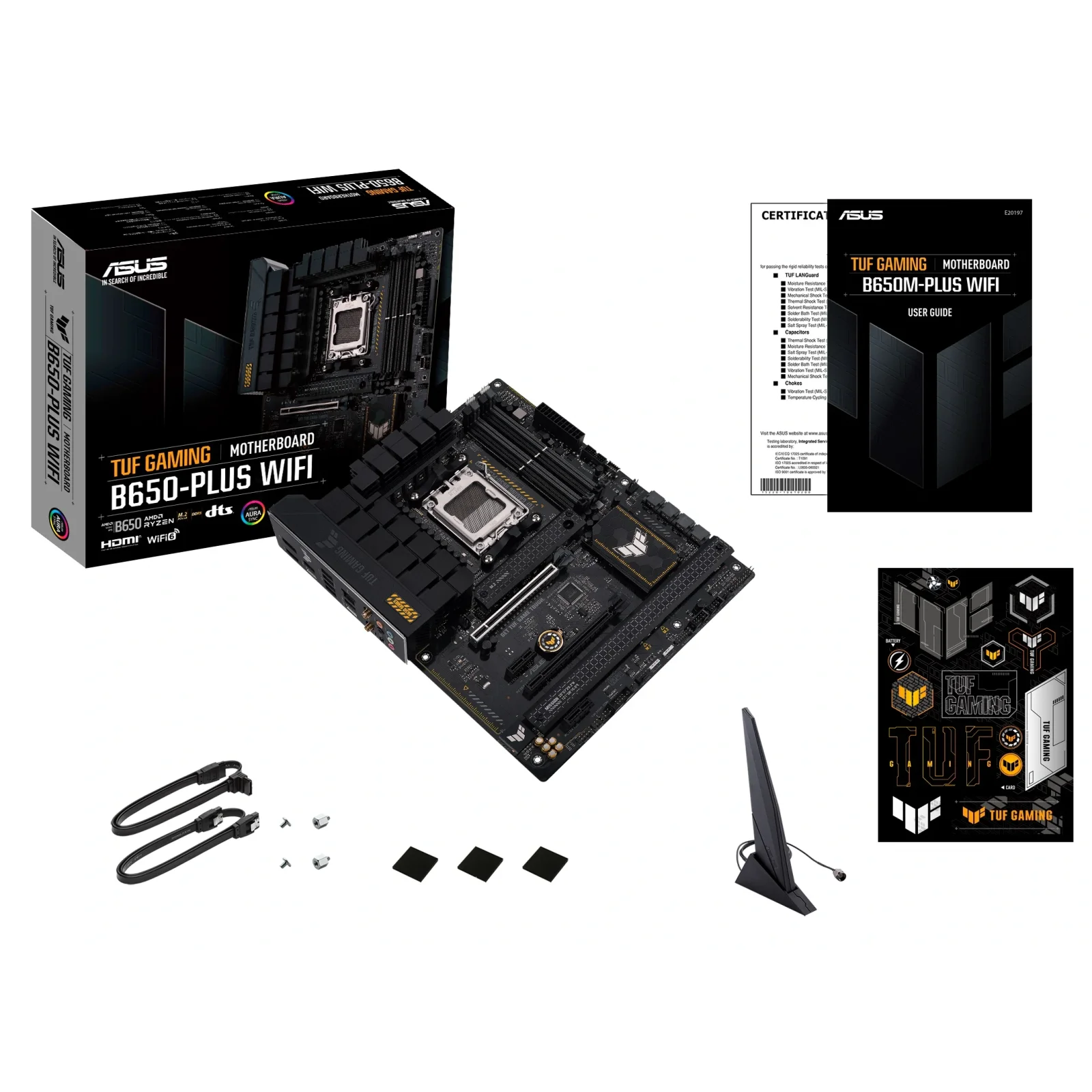 Материнська плата Asus TUF Gaming B650-Plus WIFI Socket AM5 UA