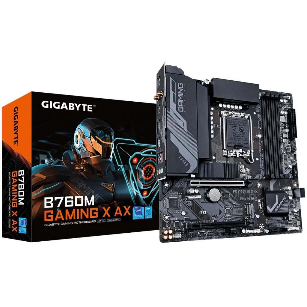 Материнская плата Gigabyte B760M Gaming X AX Socket 1700 UA