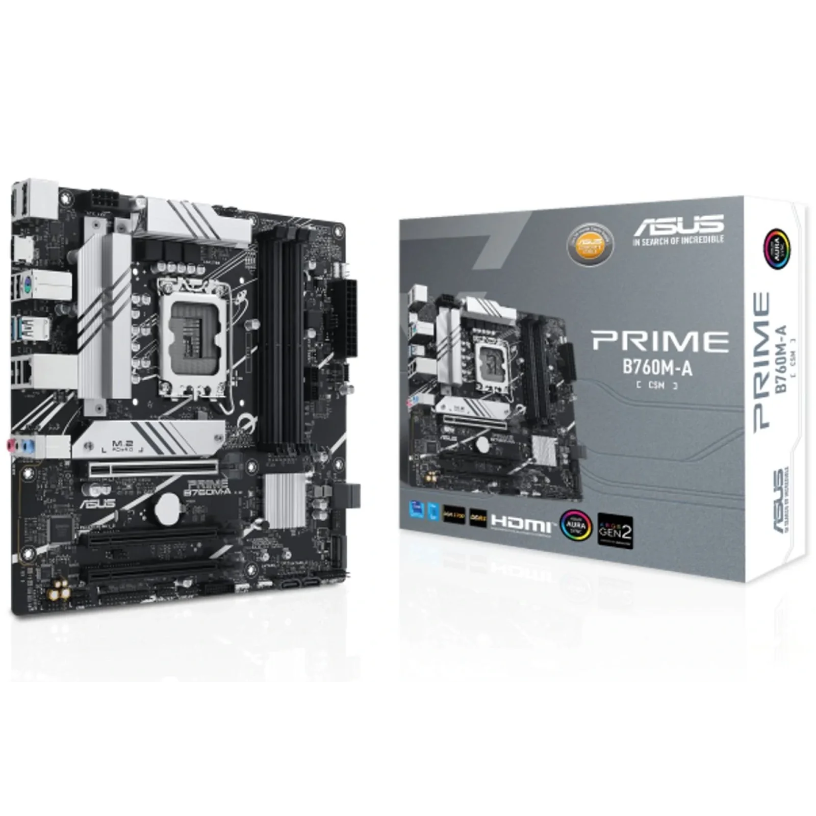 Материнська плата Asus Prime B760M-A-CSM Socket 1700 UA