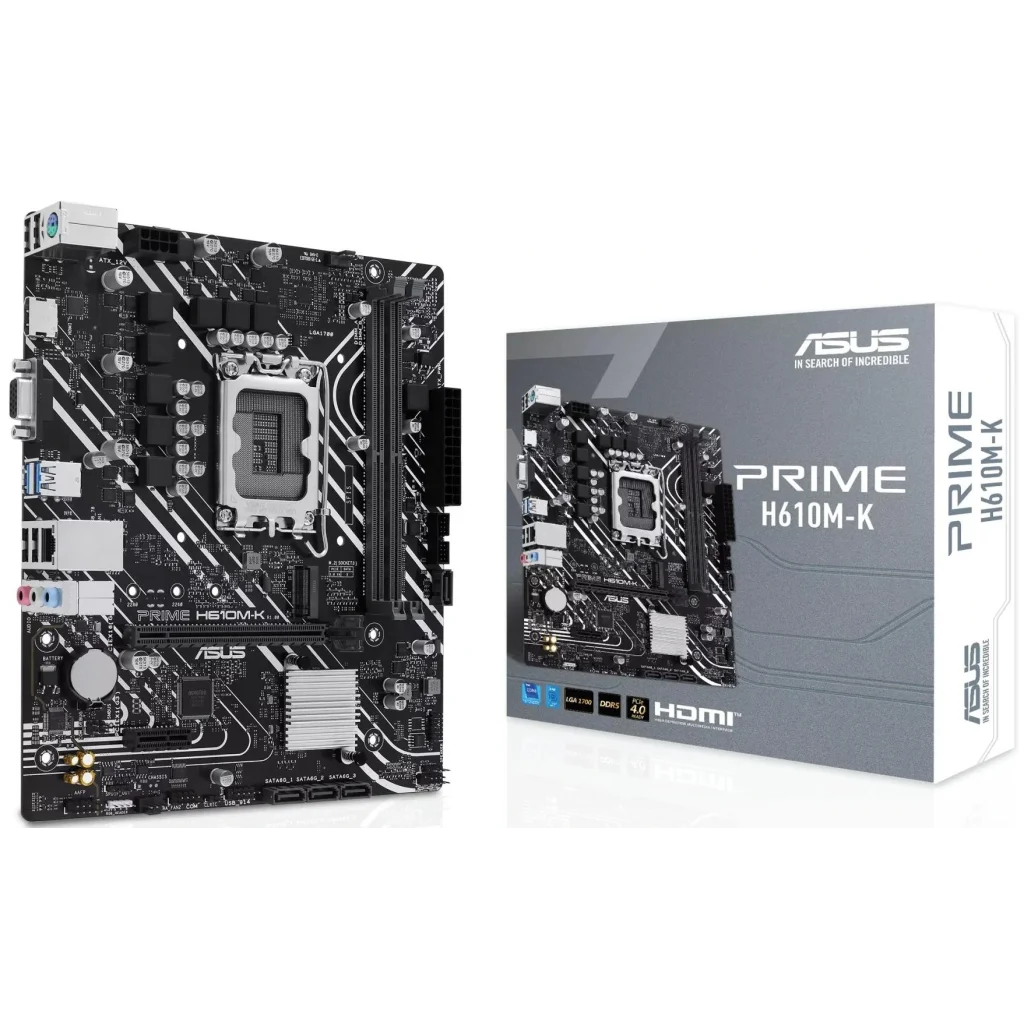 Материнская плата Asus Prime H610M-K Socket 1700 UA