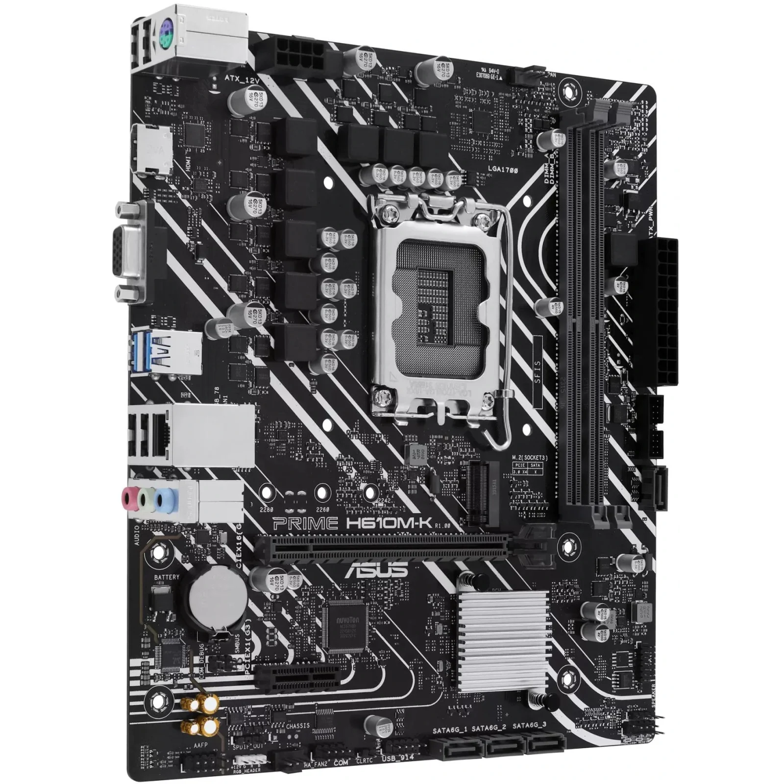 Материнська плата Asus Prime H610M-K Socket 1700 UA