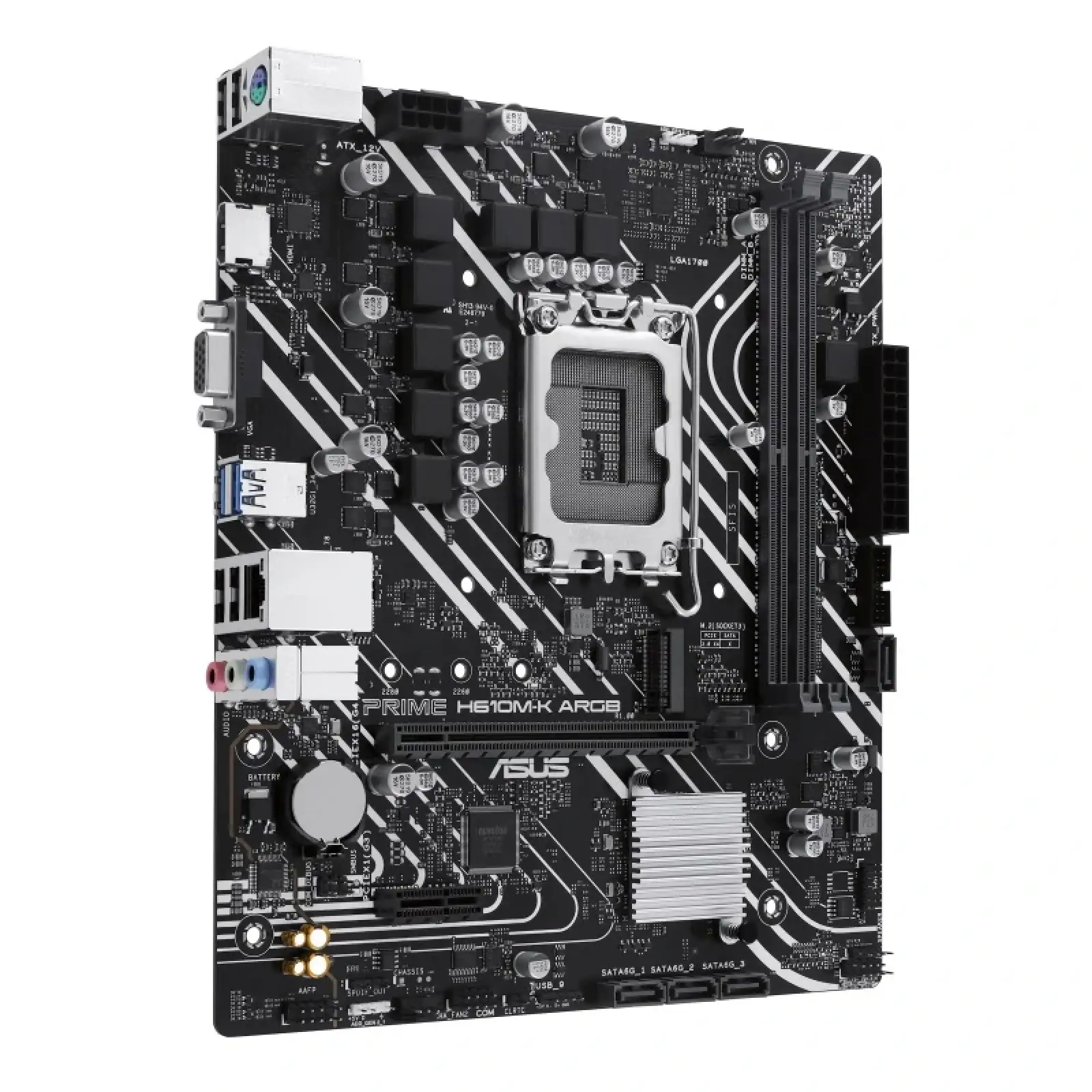 Материнская плата Asus Prime H610M-K ARGB Socket 1700 UA