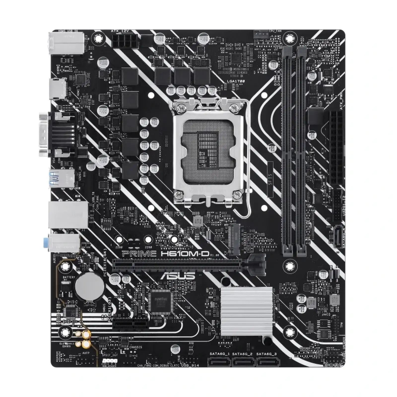 Материнська плата Asus Prime H610M-D s-1700 UA