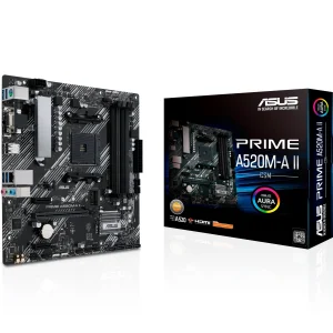 Материнська плата Asus Prime A520M-A II/CSM Socket AM4 UA