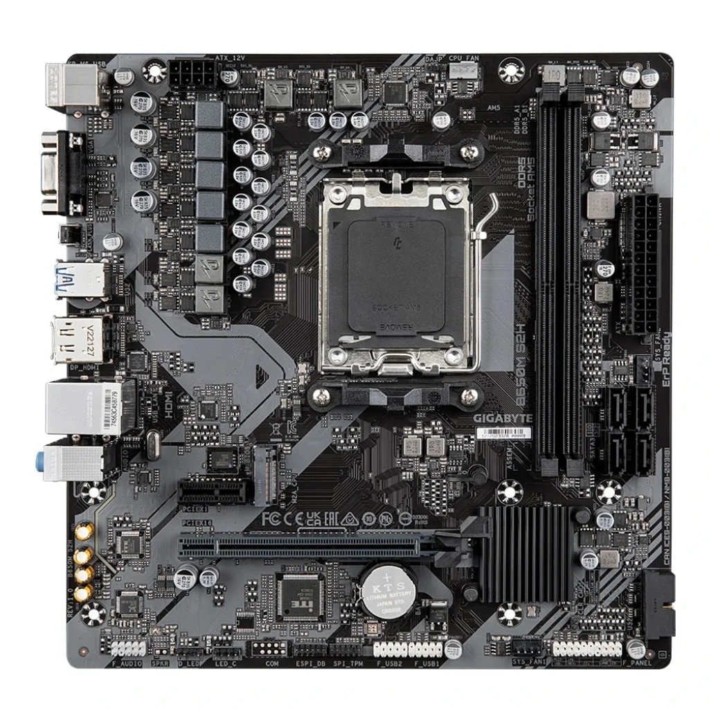 Материнська плата Gigabyte B650M S2H Socket AM5 UA