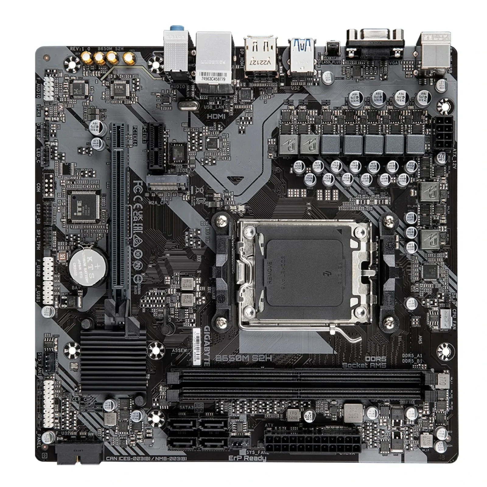 Материнська плата Gigabyte B650M S2H Socket AM5 UA