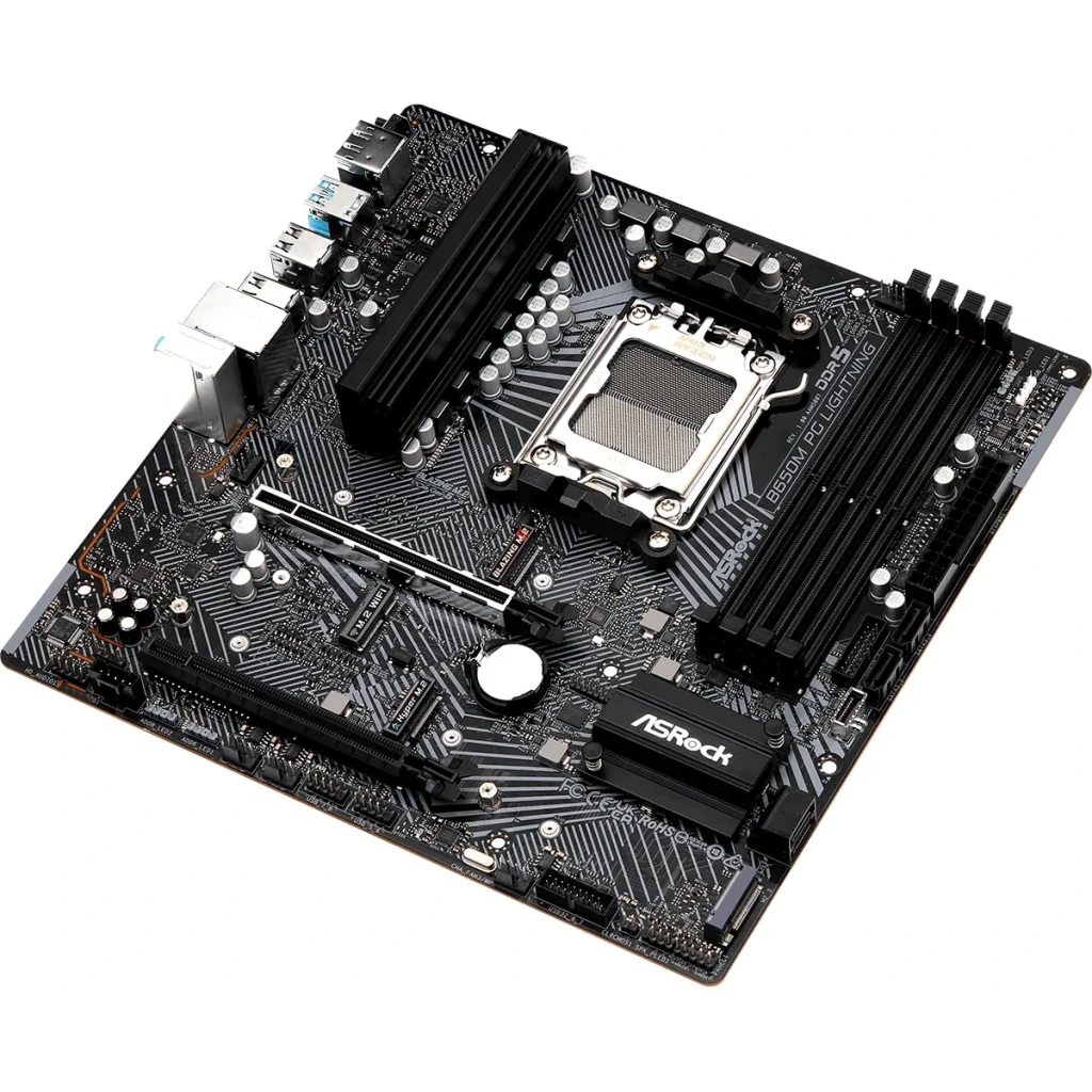 Материнская плата ASRock B650M PG Lightning Socket AM5 UA