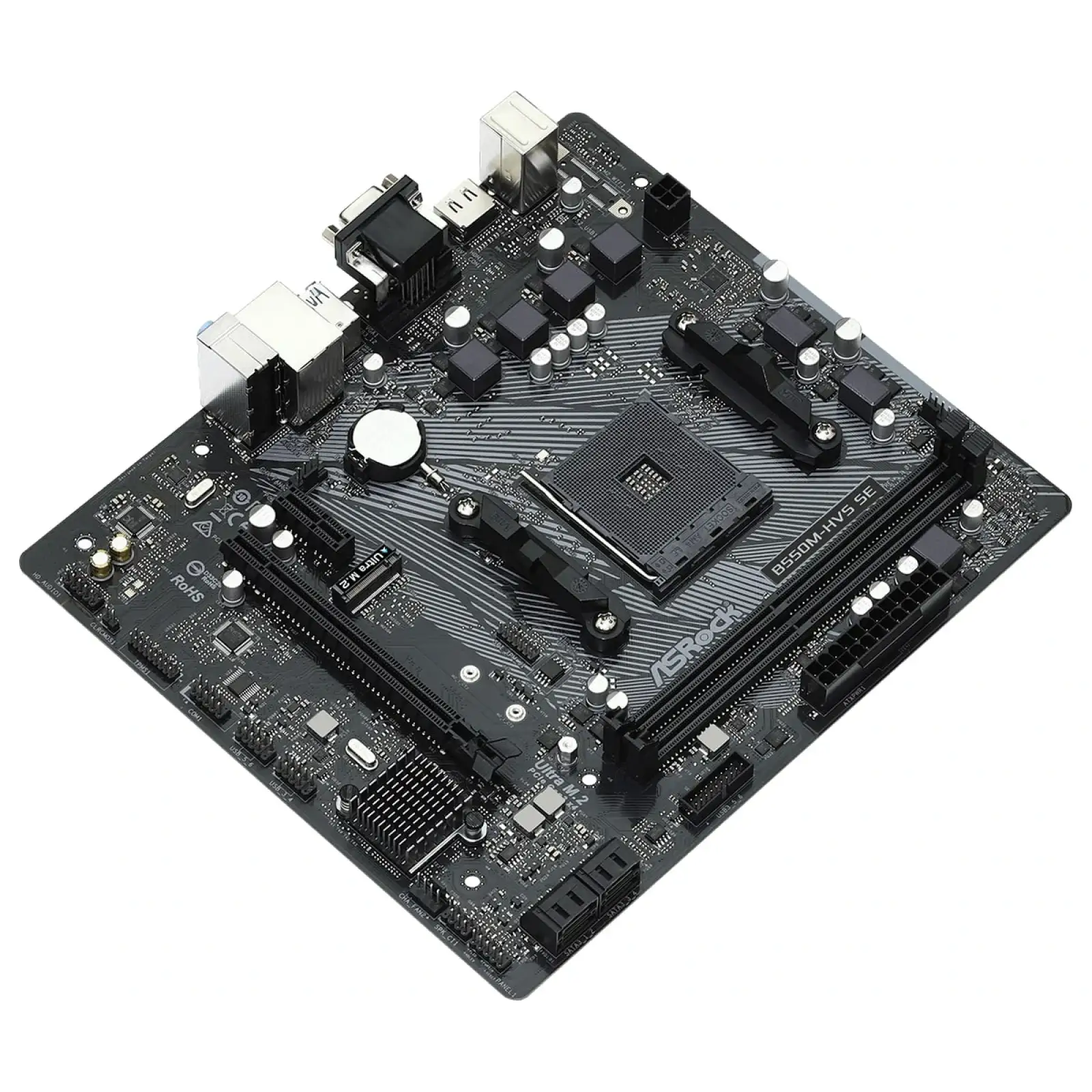Материнська плата ASRock B550M-HVS SE Socket AM4 UA