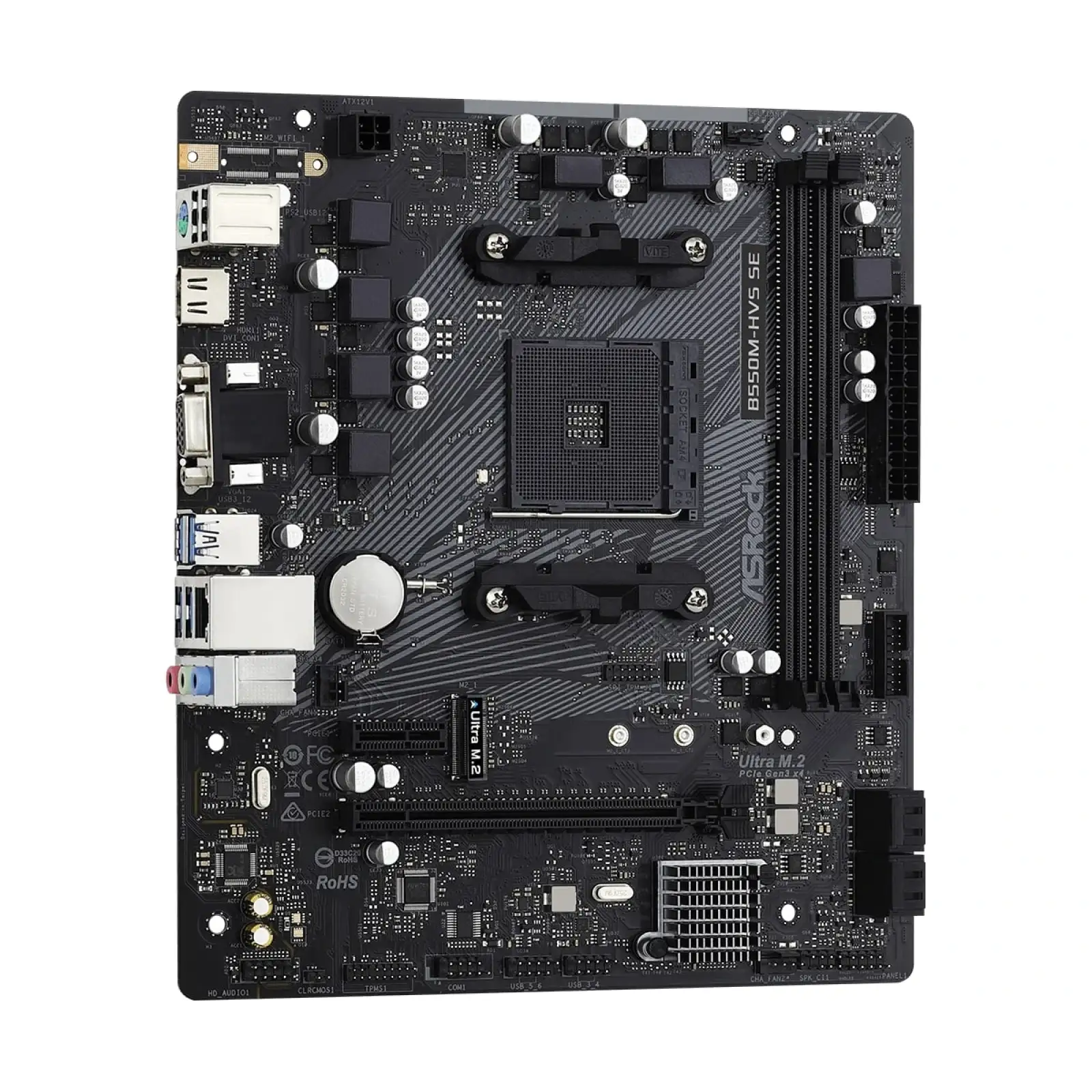 Материнська плата ASRock B550M-HVS SE Socket AM4 UA