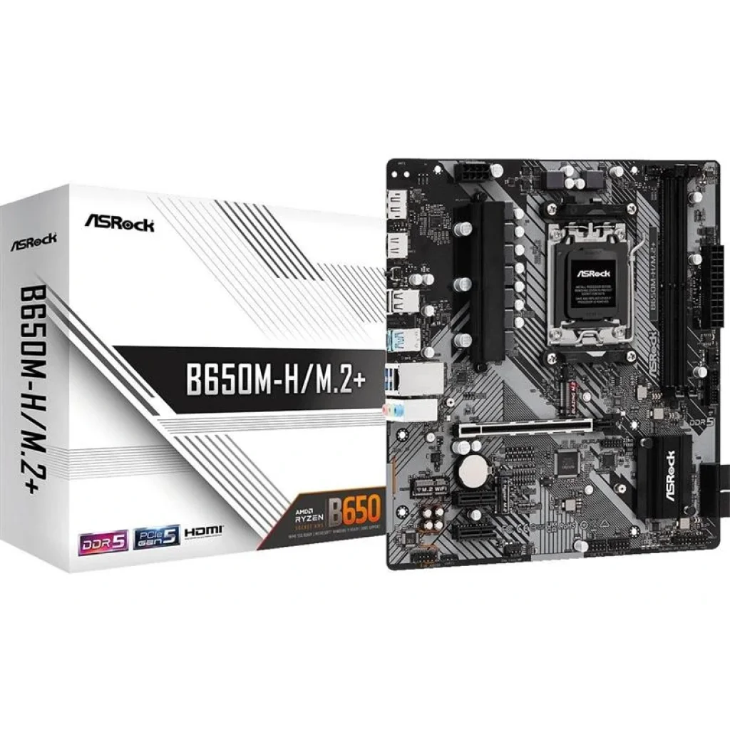 Материнська плата ASRock B650M-H/M.2+ Socket AM5 UA