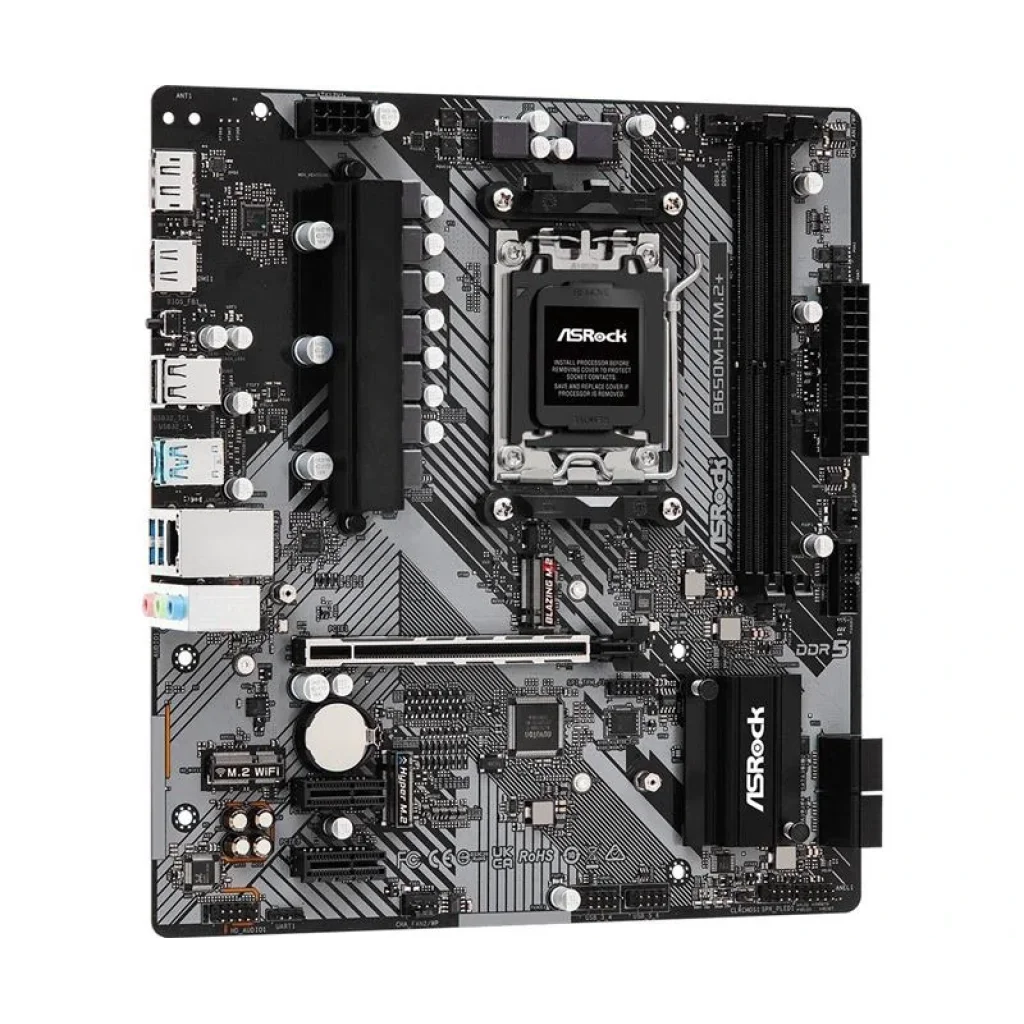 Материнська плата ASRock B650M-H/M.2+ Socket AM5 UA