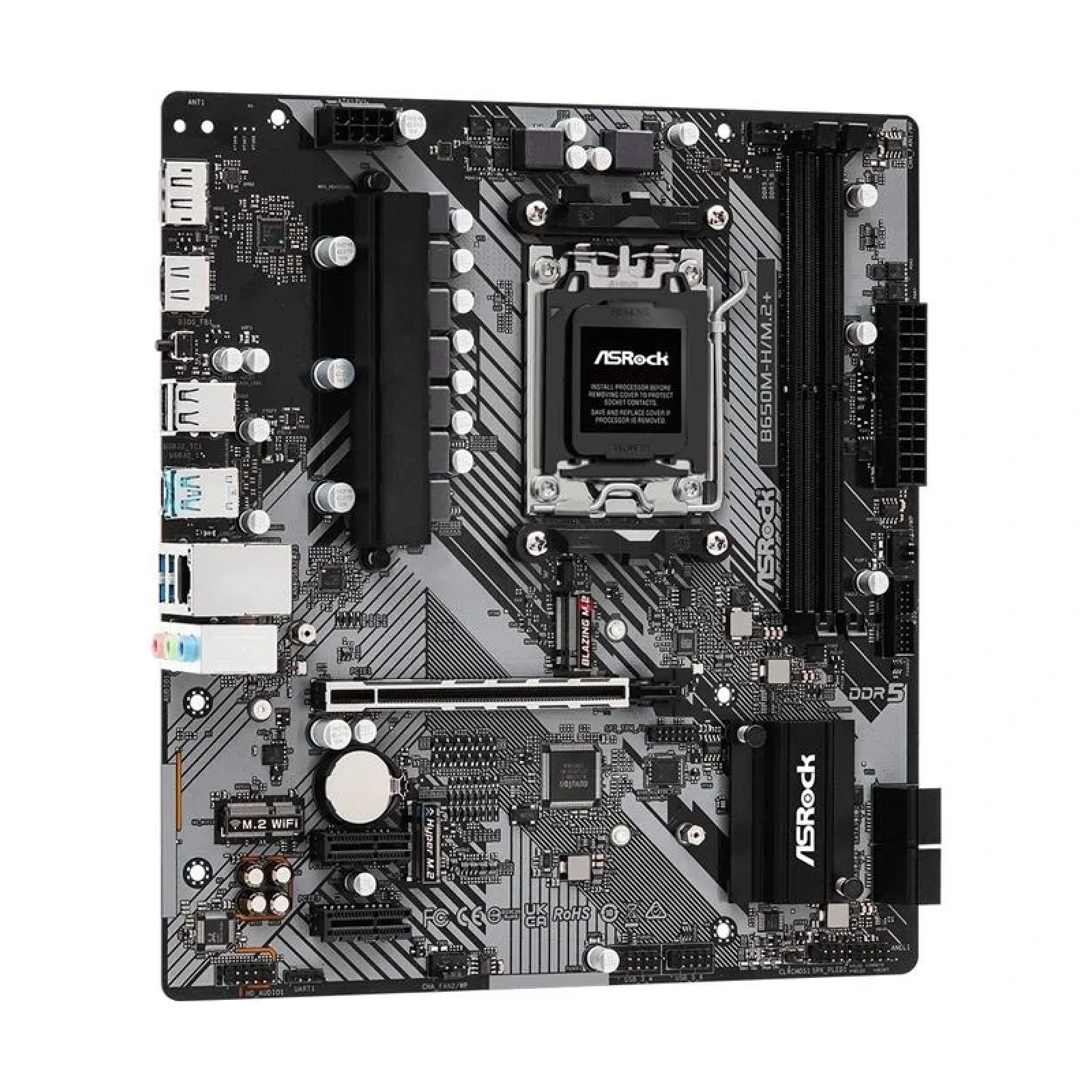 Материнська плата ASRock B650M-H/M.2+ Socket AM5 UA