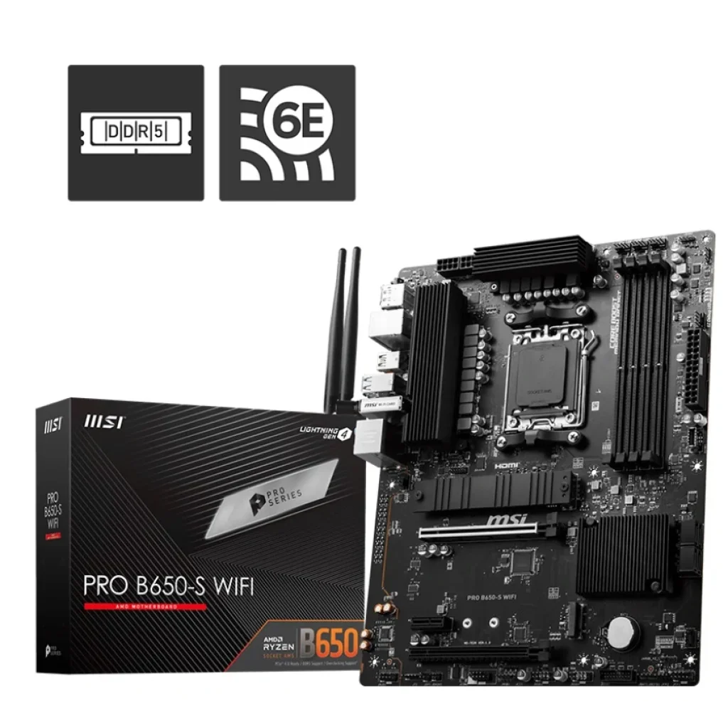 Материнська плата MSI Pro B650-S WiFi Socket AM5 UA