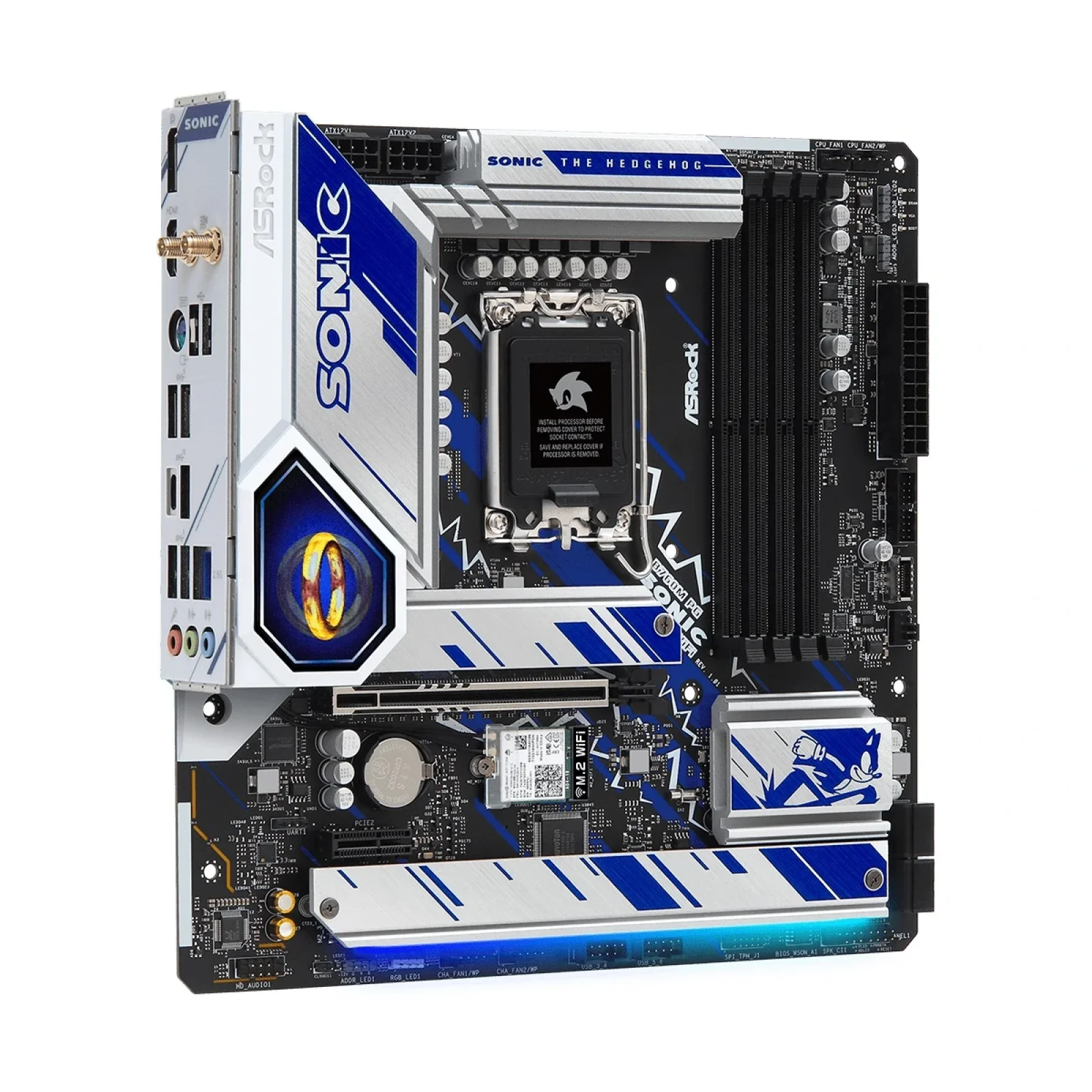 Материнська плата ASRock B760M PG Sonic WiFi Socket 1700 UA