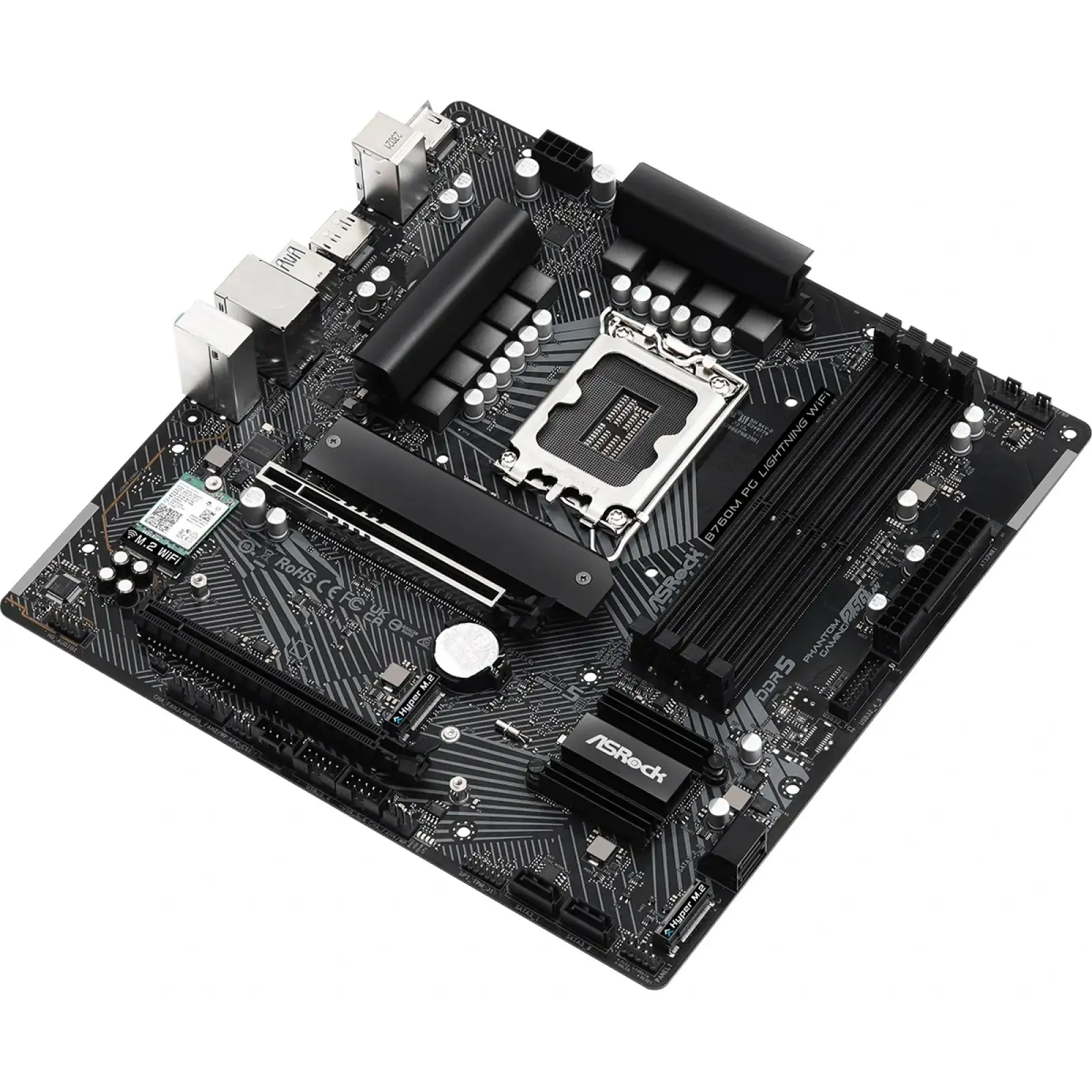 Материнська плата ASRock B760M PG Lightning WiFi Socket 1700 UA