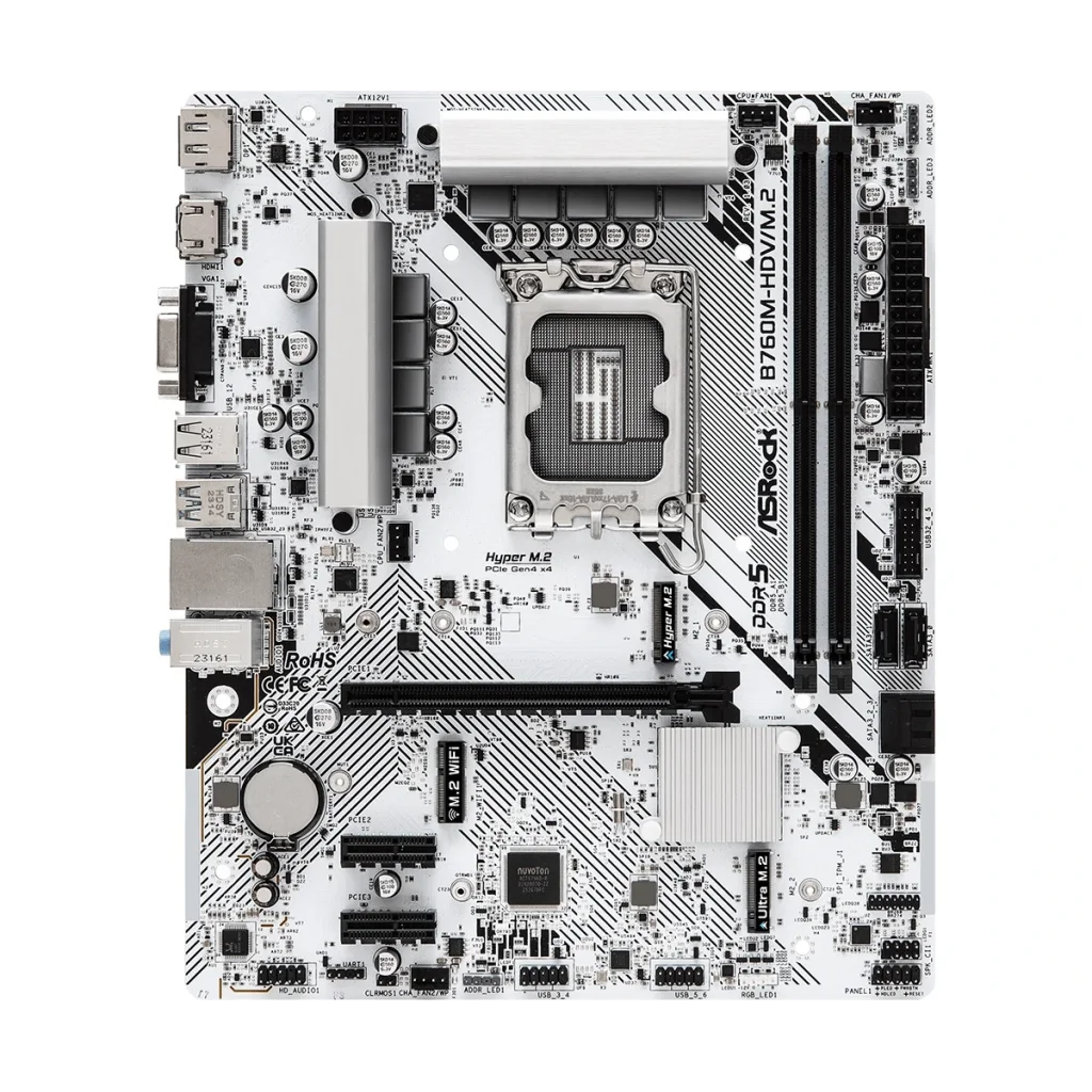 Материнська плата ASRock B760M-HDV/M.2 Socket 1700 UA